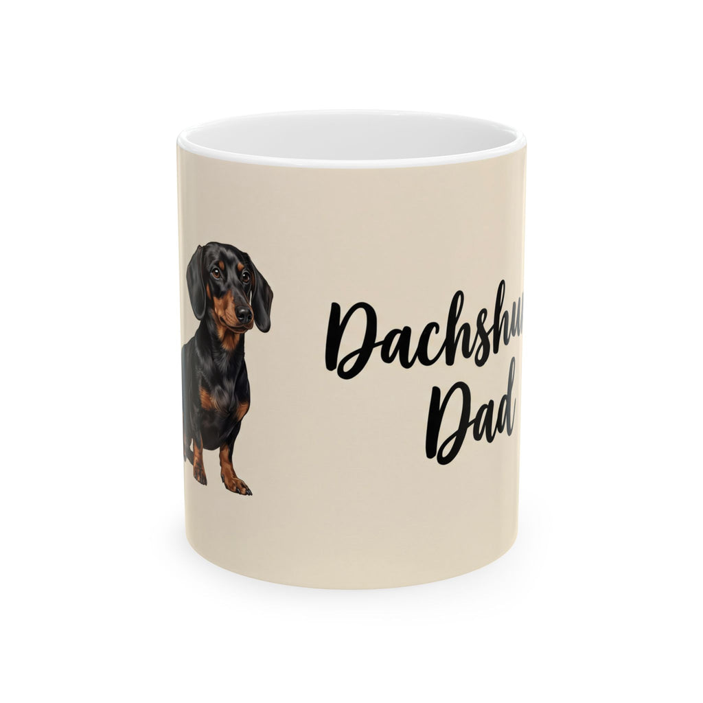 Dachshund Dad Mug | Cute Dog Dad Coffee Mug | Wiener Dog Gift for Dachshund Lovers