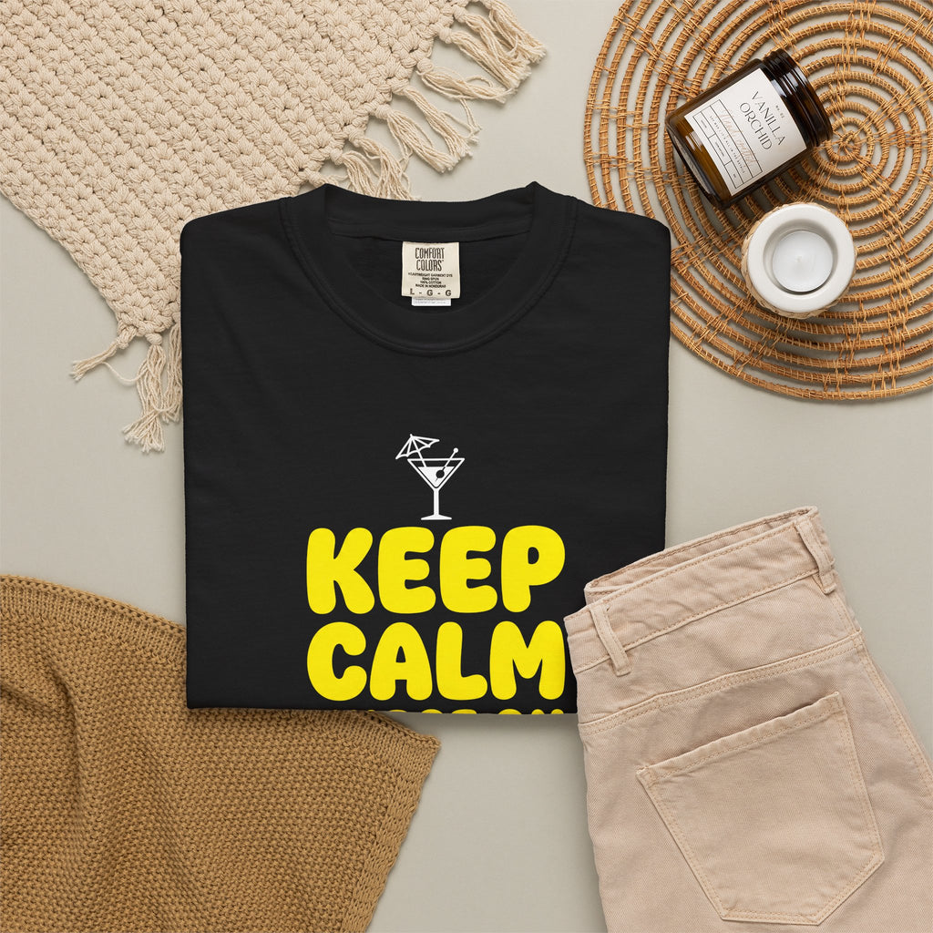 Nurse T-Shirt - "Keep Calm Nurse On" Funny Nursing Quote Unisex Tee, Nurse Appreciation Gift