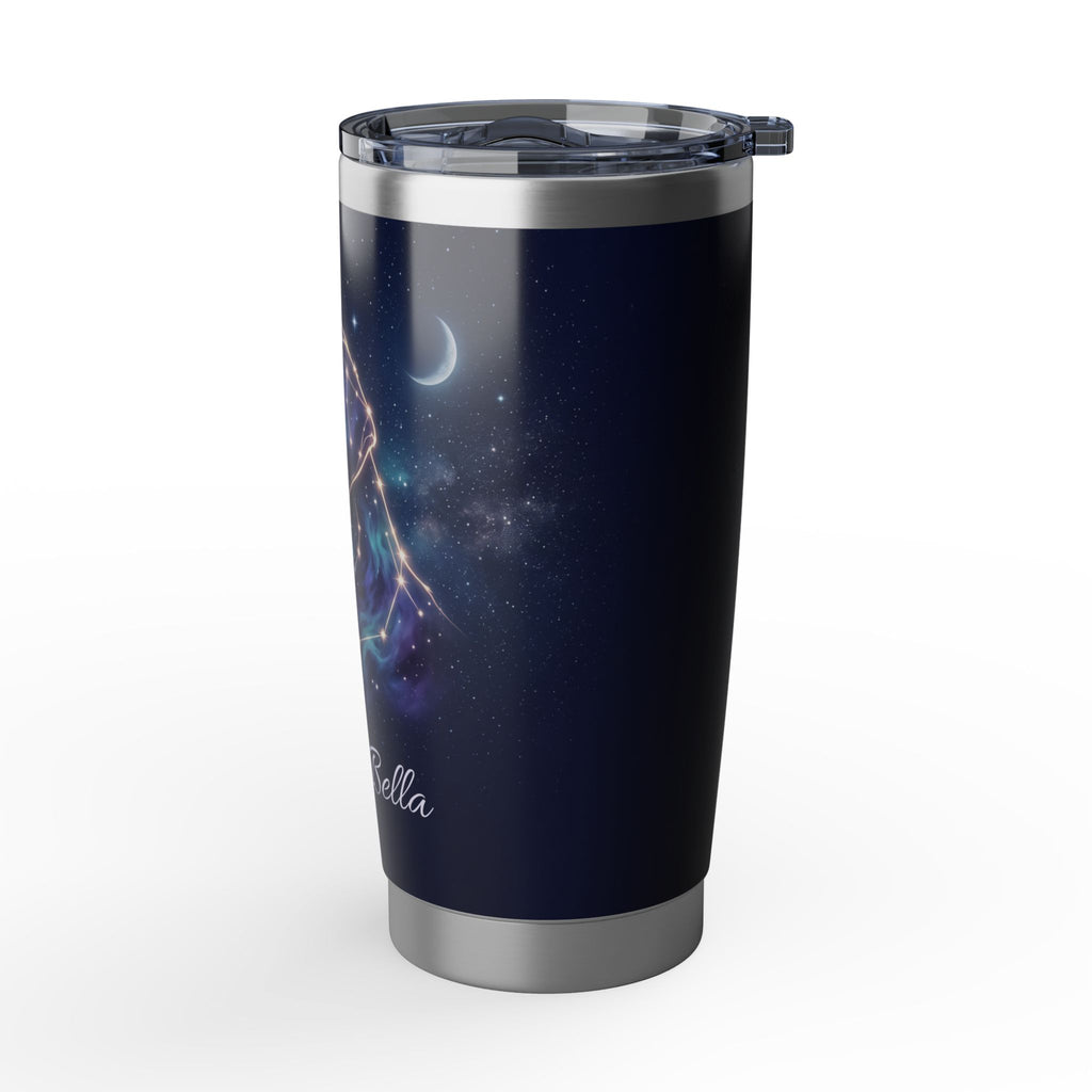 Labrador Personalized Tumbler | Constellation Galaxy Art — 20 oz Stainless Travel Mug