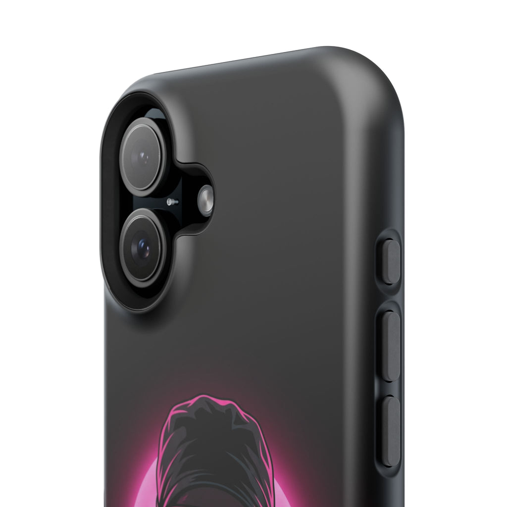 Nurse Portrait Phone Case — Navy Wireless Charging Cover