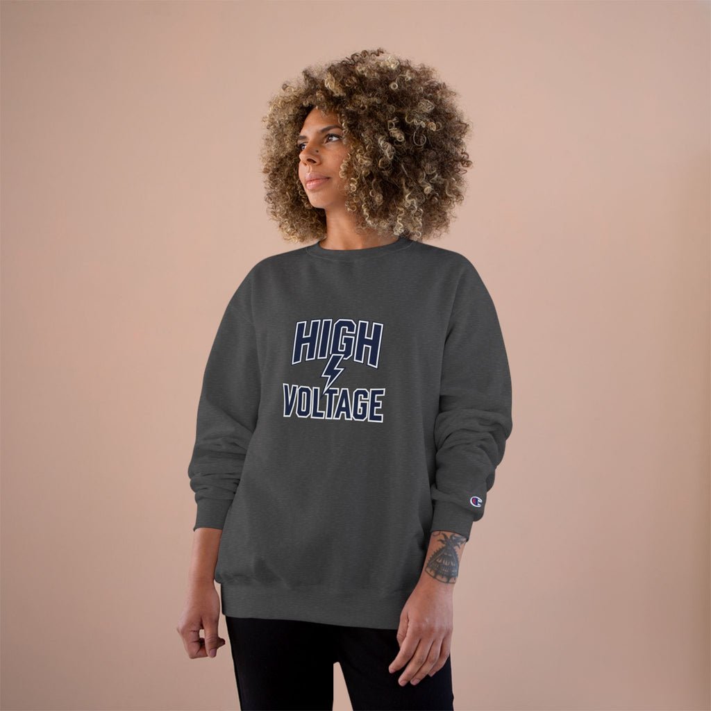 High Voltage Electrician Sweatshirt | Funny Electrician Gift Crewneck
