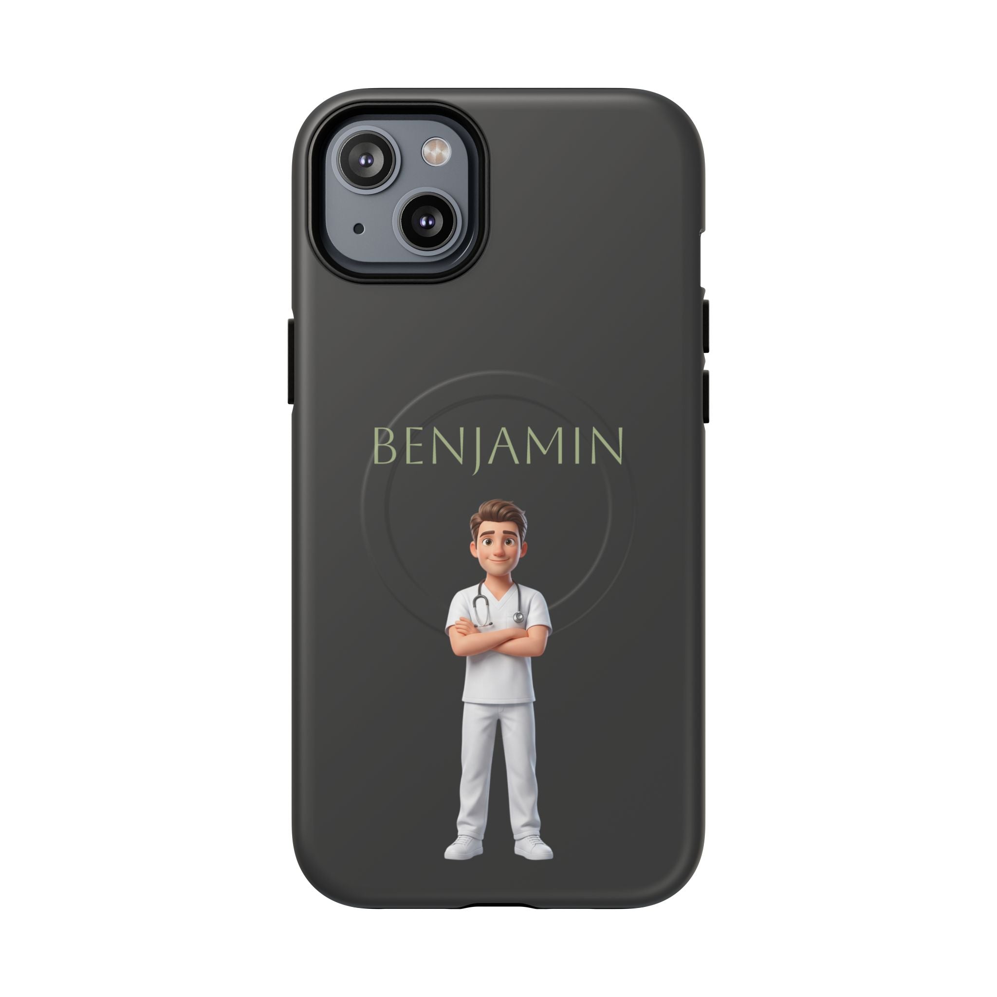 Personalized Nurse Phone Case | MagSafe Compatible, Custom Name iPhone Case