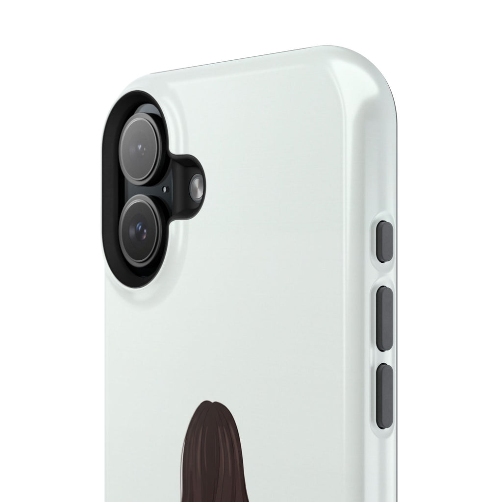 Nurse Illustration Phone Case — Impact-Resistant Wireless Charging Cover