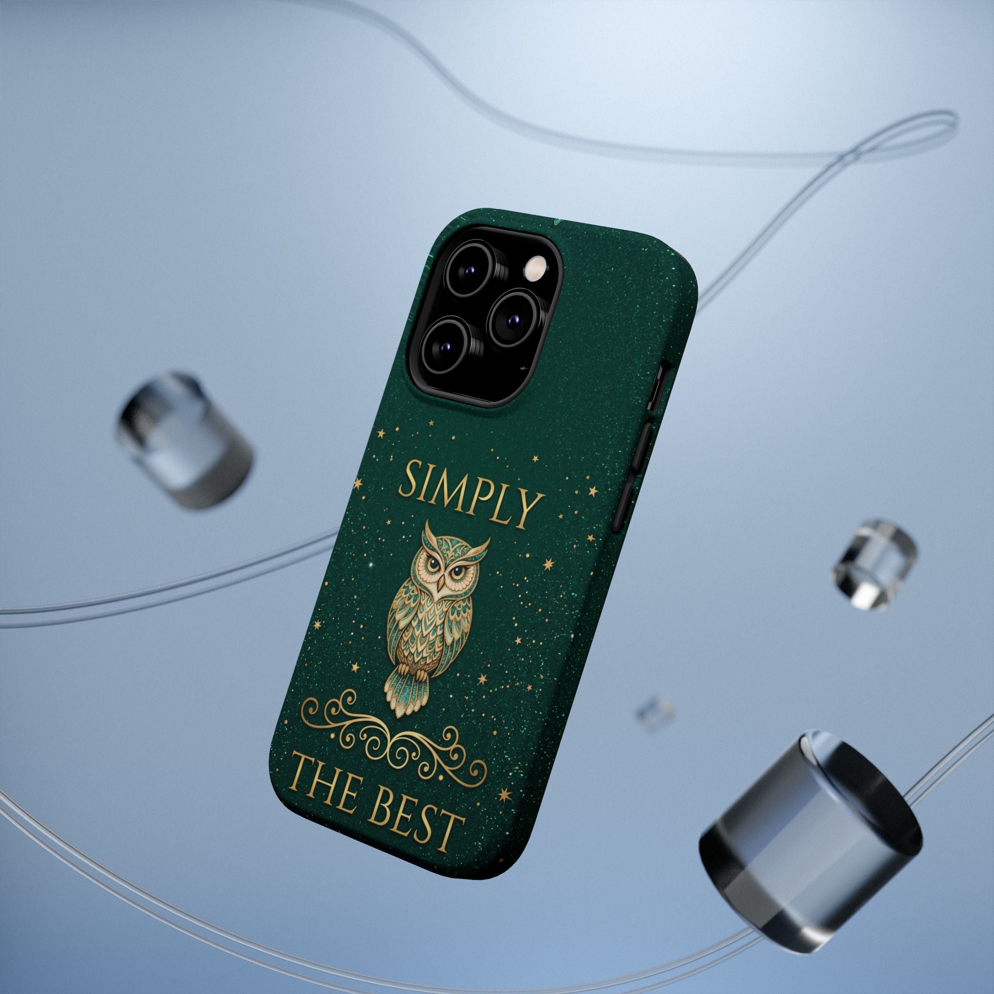 Simply The Best Wise Owl Phone Case — Wireless Charging Cover