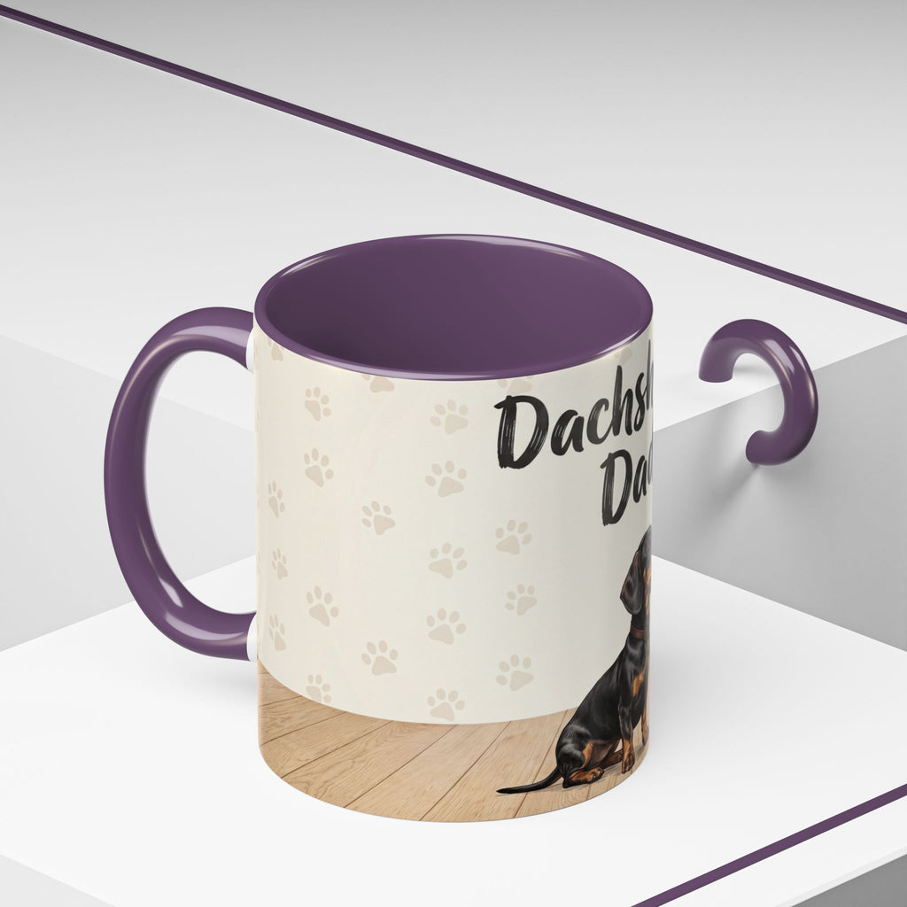 Dachshund Dad Mug | Cute Dog Dad Coffee Mug | Wiener Dog Gift for Dachshund Lovers