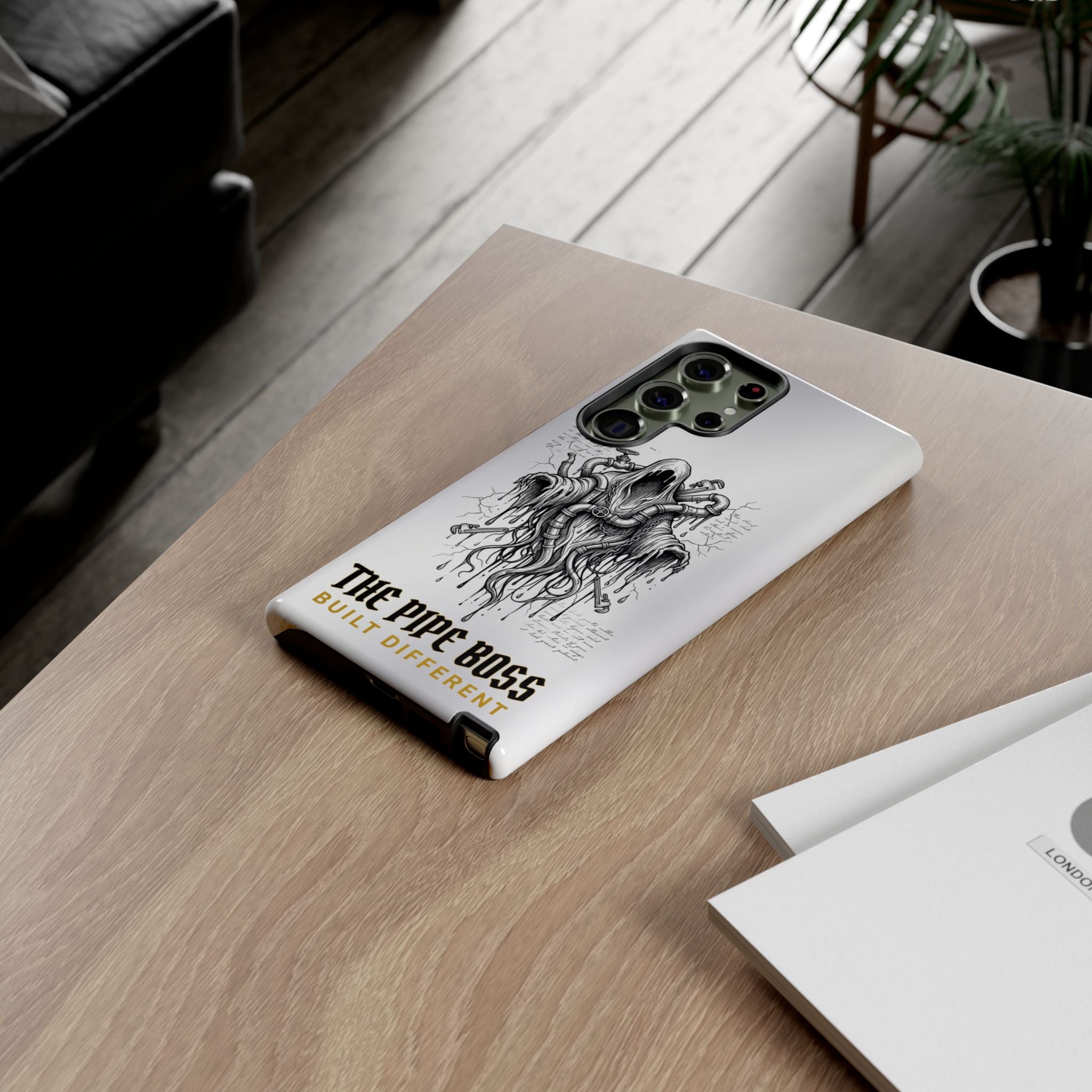 The Pipe Boss Gothic Plumber Phone Case - Samsung & iPhone Series
