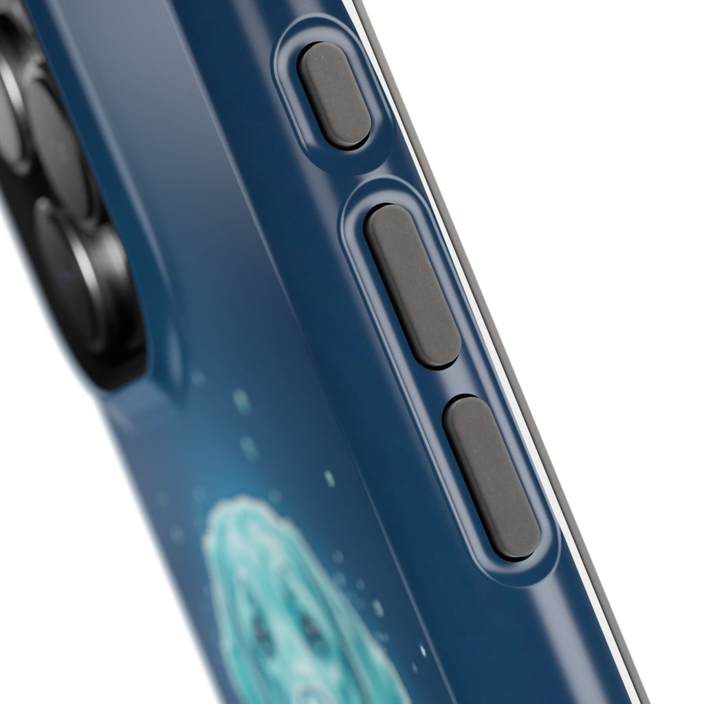 Water Splash Labrador Phone Case — Tough Magnetic Case with Wireless Charging