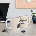 Dachshund Dad Mug | Cute Dog Dad Coffee Mug | Wiener Dog Gift for Dachshund Lovers
