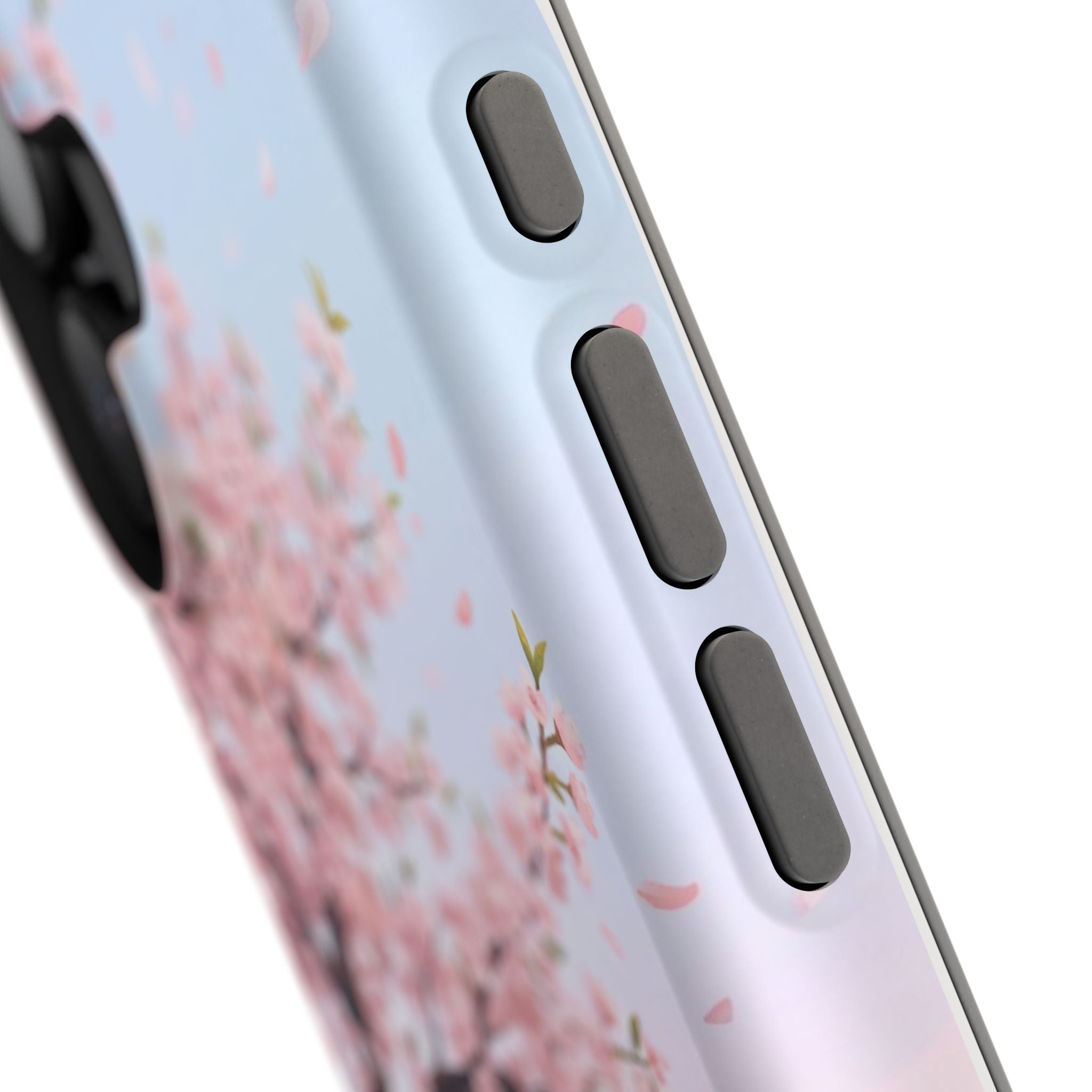 Personalized Dachshund Cherry Blossom Phone Case — Wireless Charging Cover