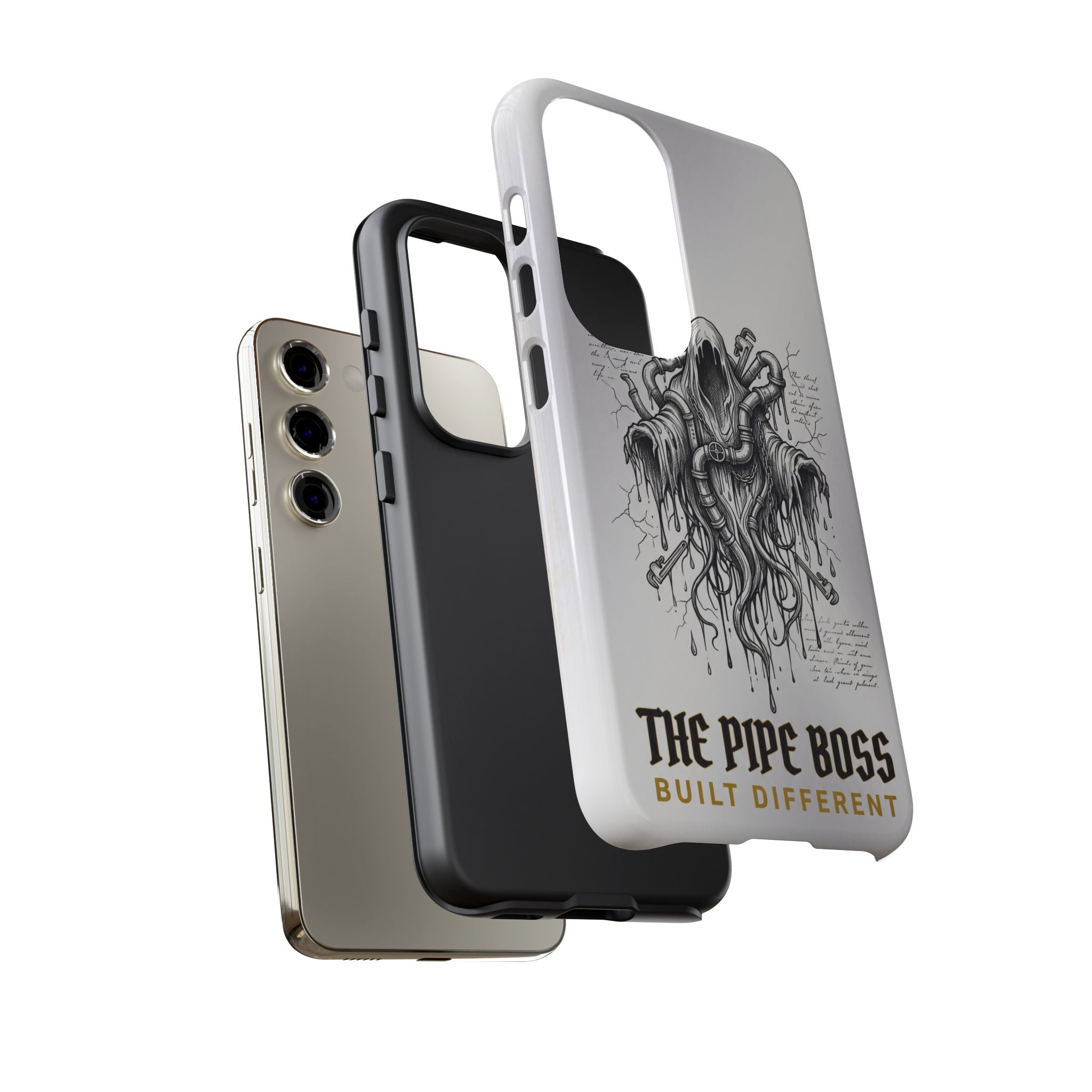 The Pipe Boss Gothic Plumber Phone Case - Samsung & iPhone Series