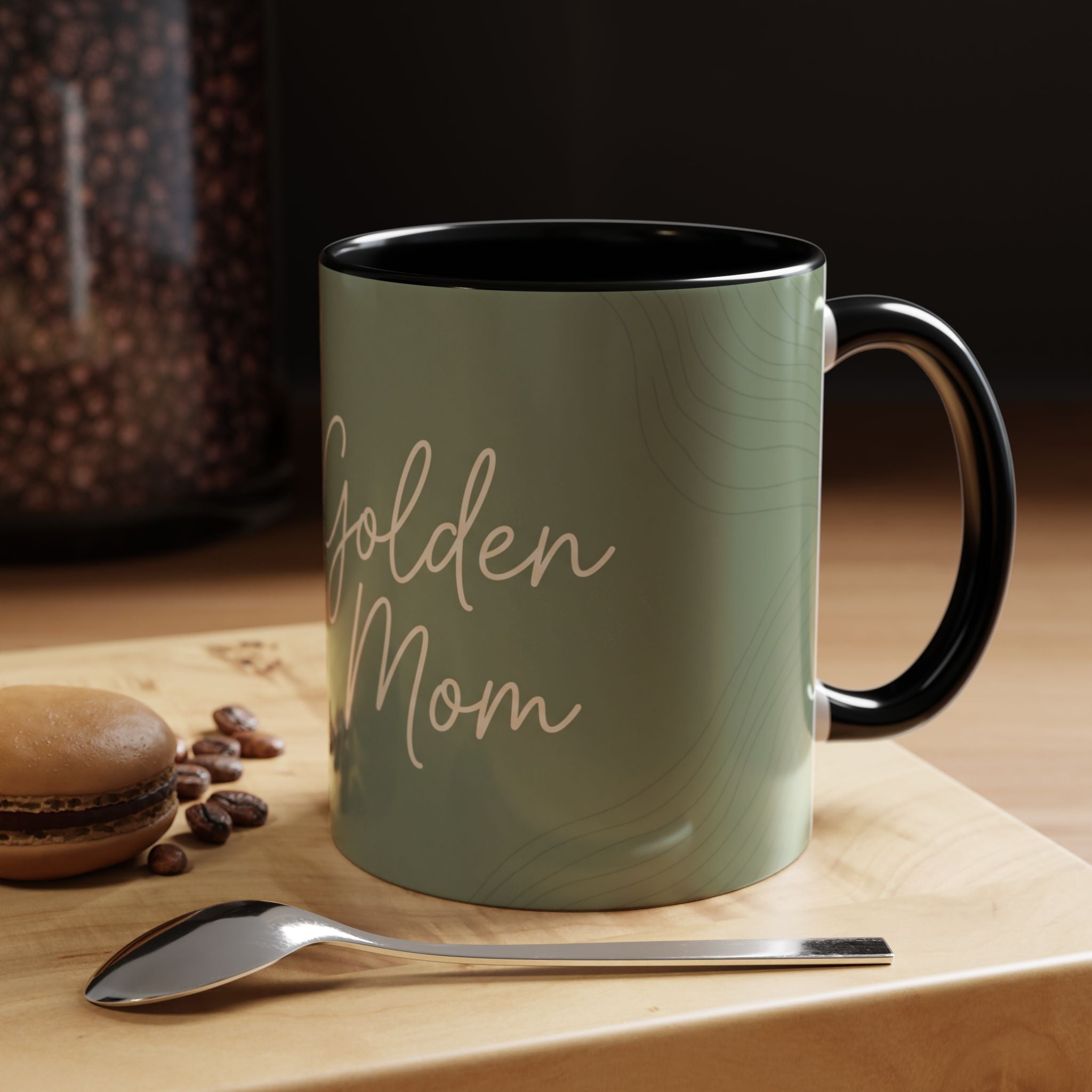 Golden Mom Mug | Golden Retriever Lover Gift | Cute Dog Mom Coffee Mug