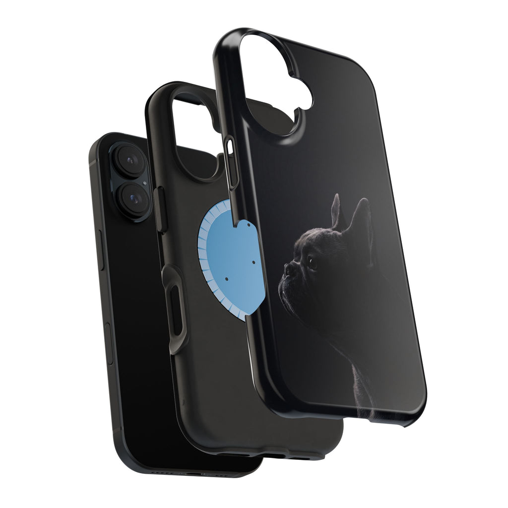 French Bulldog Phone Case — Impact-Resistant Wireless Charging Cover