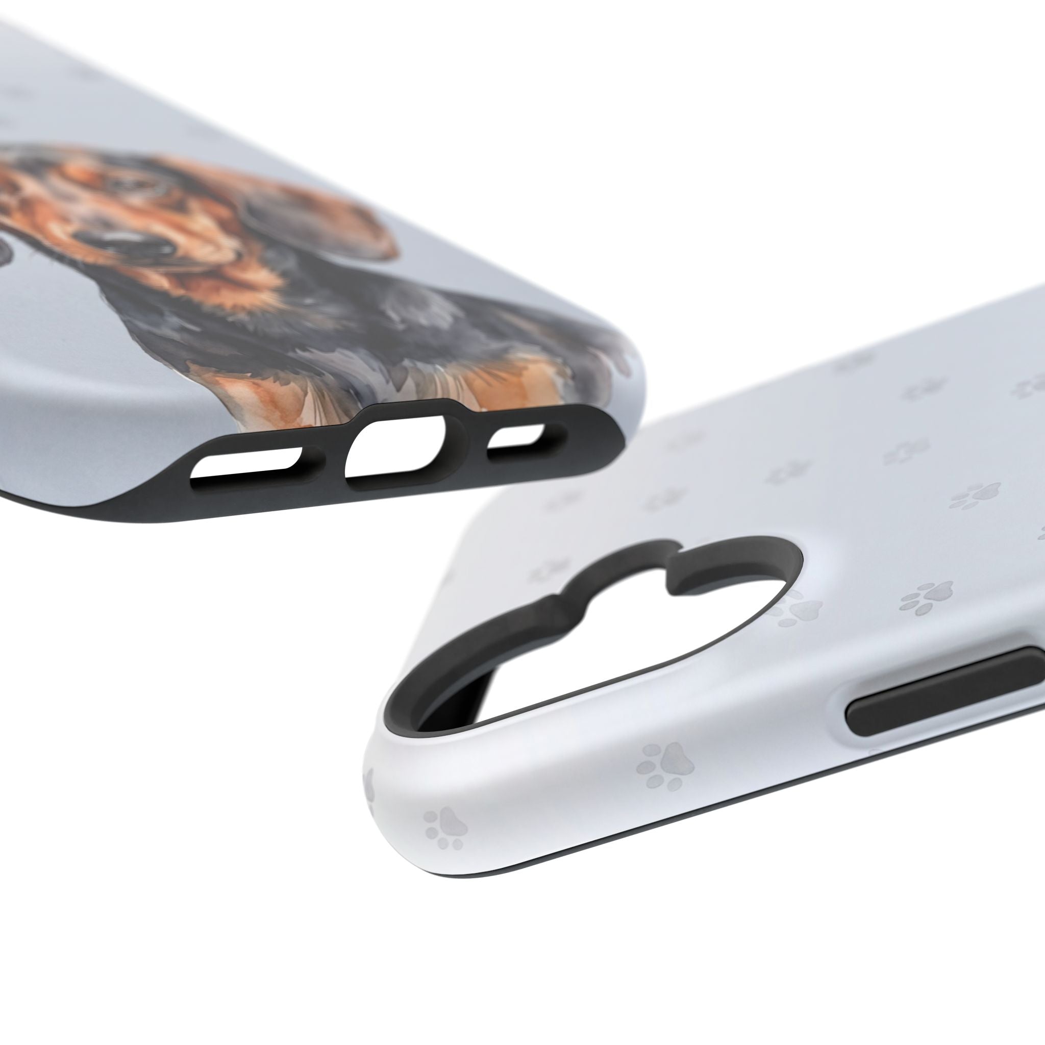 Dachshund Phone Case — Impact-Resistant Wireless Charging Cover