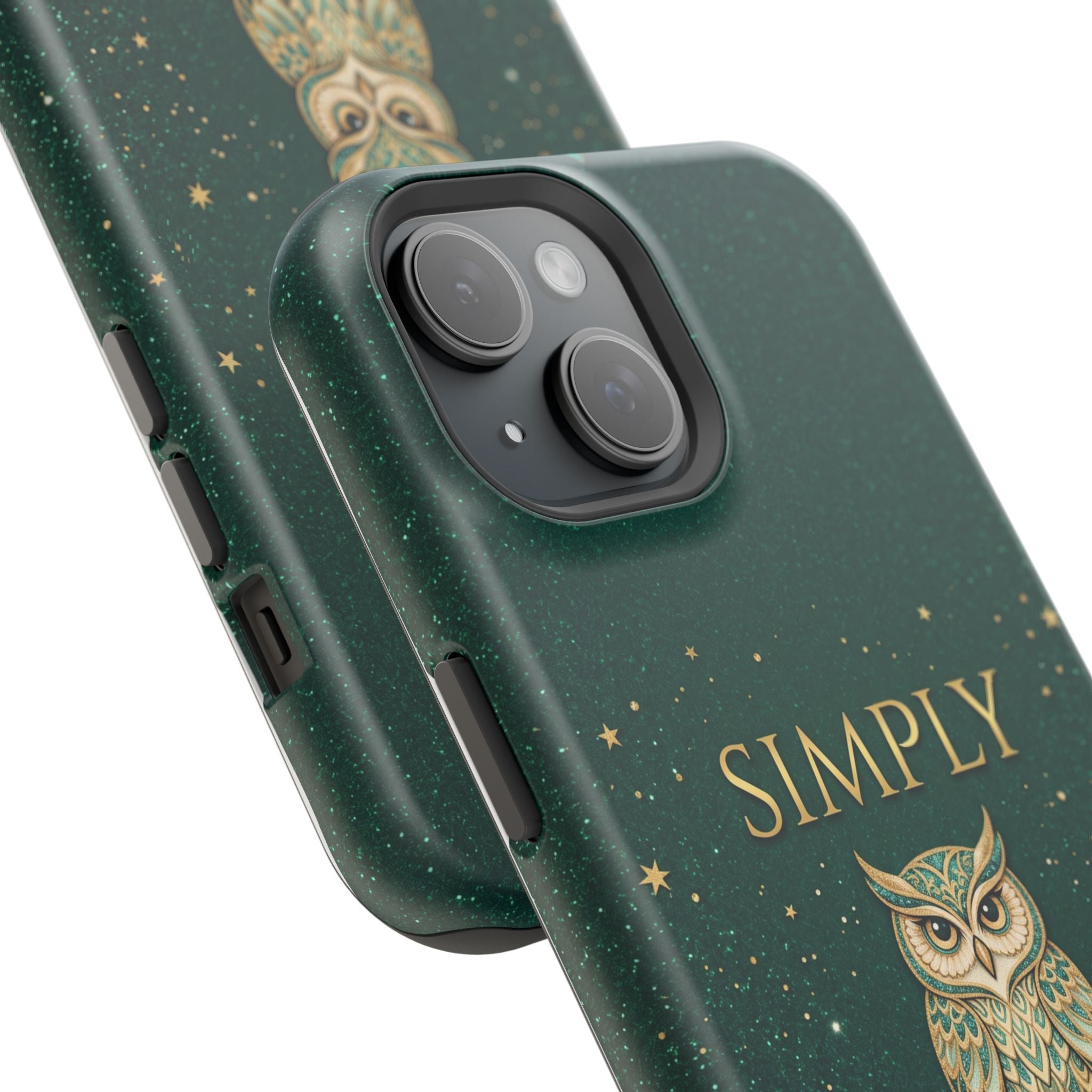 Simply The Best Wise Owl Phone Case — Wireless Charging Cover