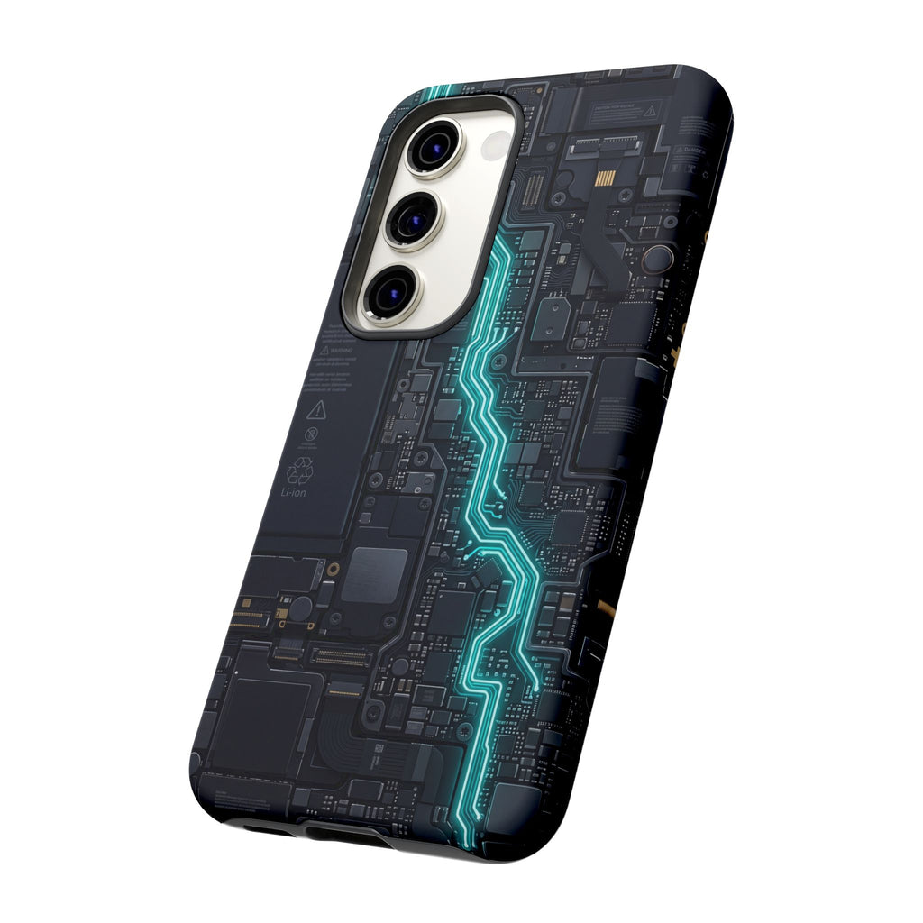 Electrician Cyan Circuit Phone Case - Samsung & iPhone Series
