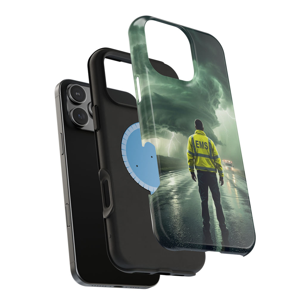 EMS Green Storm Phone Case — Magnetic Wireless Charging Cover