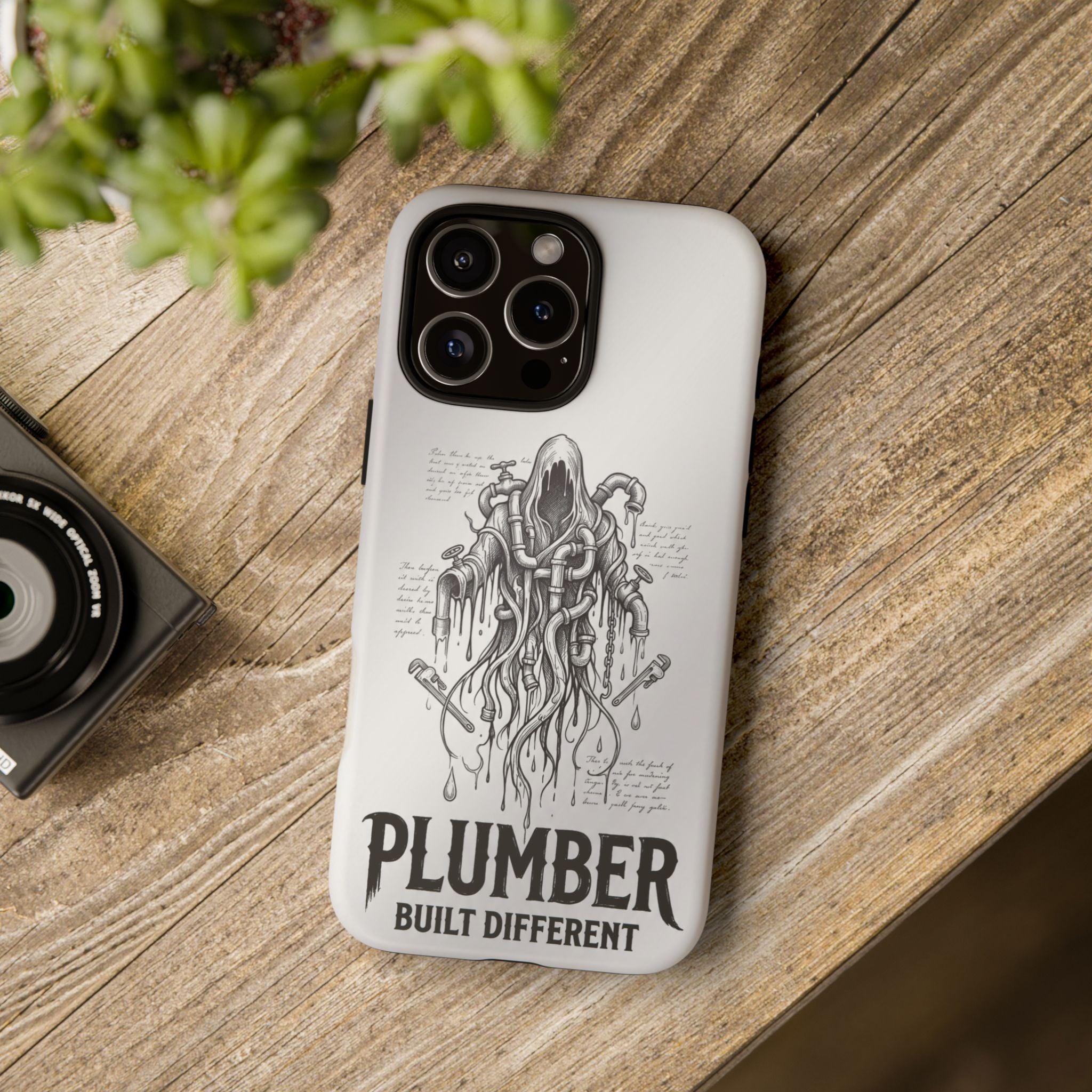 Gothic Pipe Wraith Plumber Phone Case - Samsung & iPhone Series