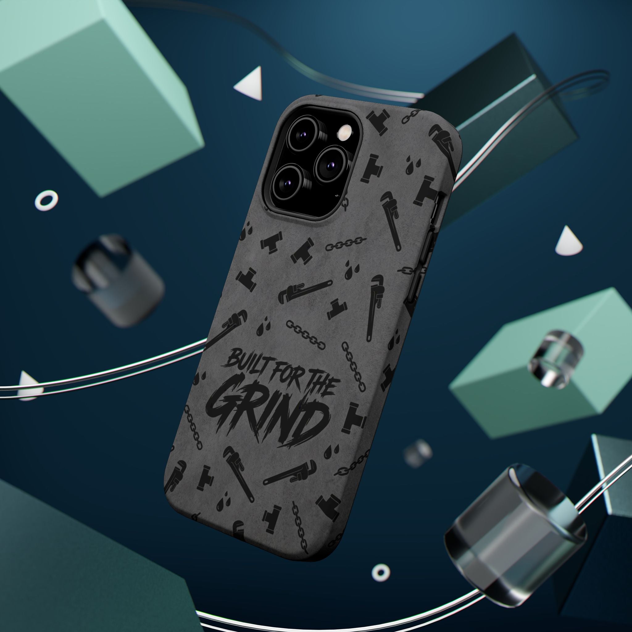 Built for the Grind Phone Case — Plumber Tools Wireless Charging Cover