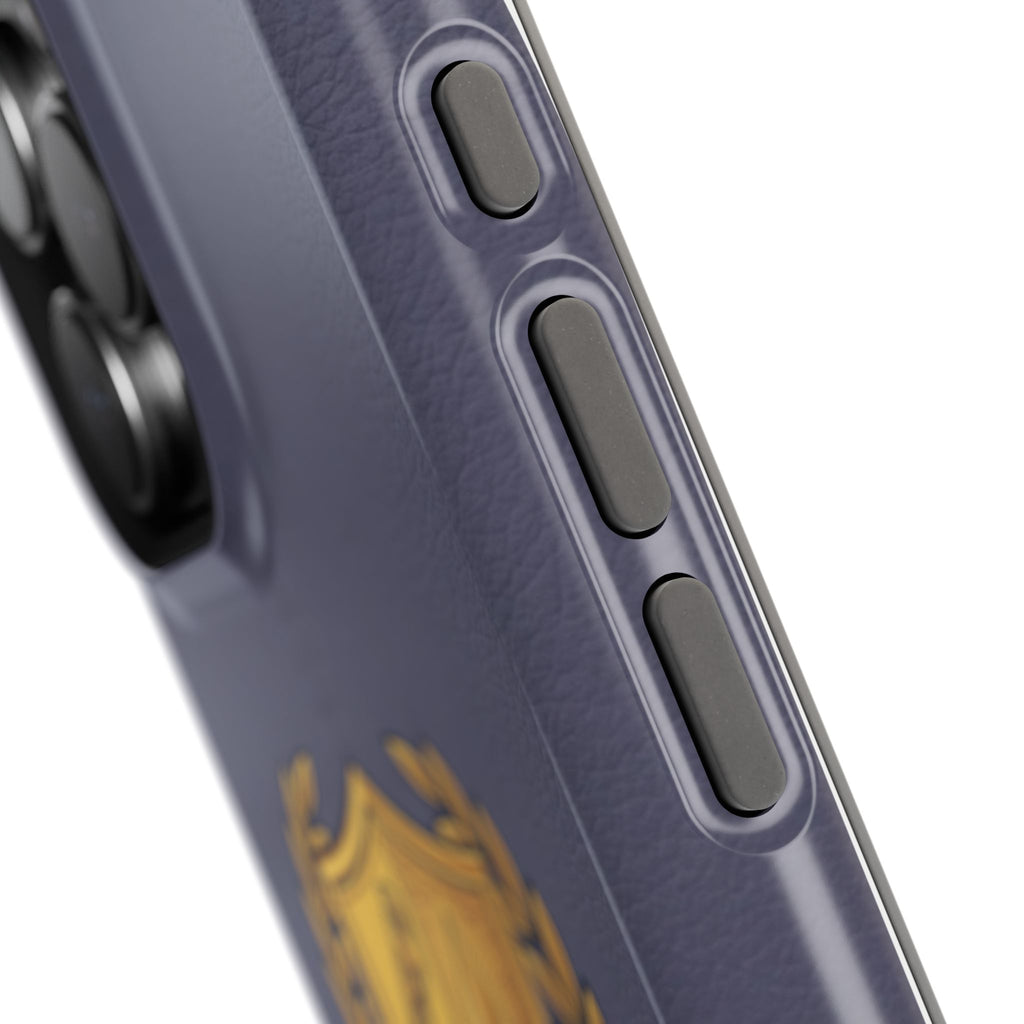 Master Plumber Crest Phone Case — Heraldic Shield Wireless Charging Cover