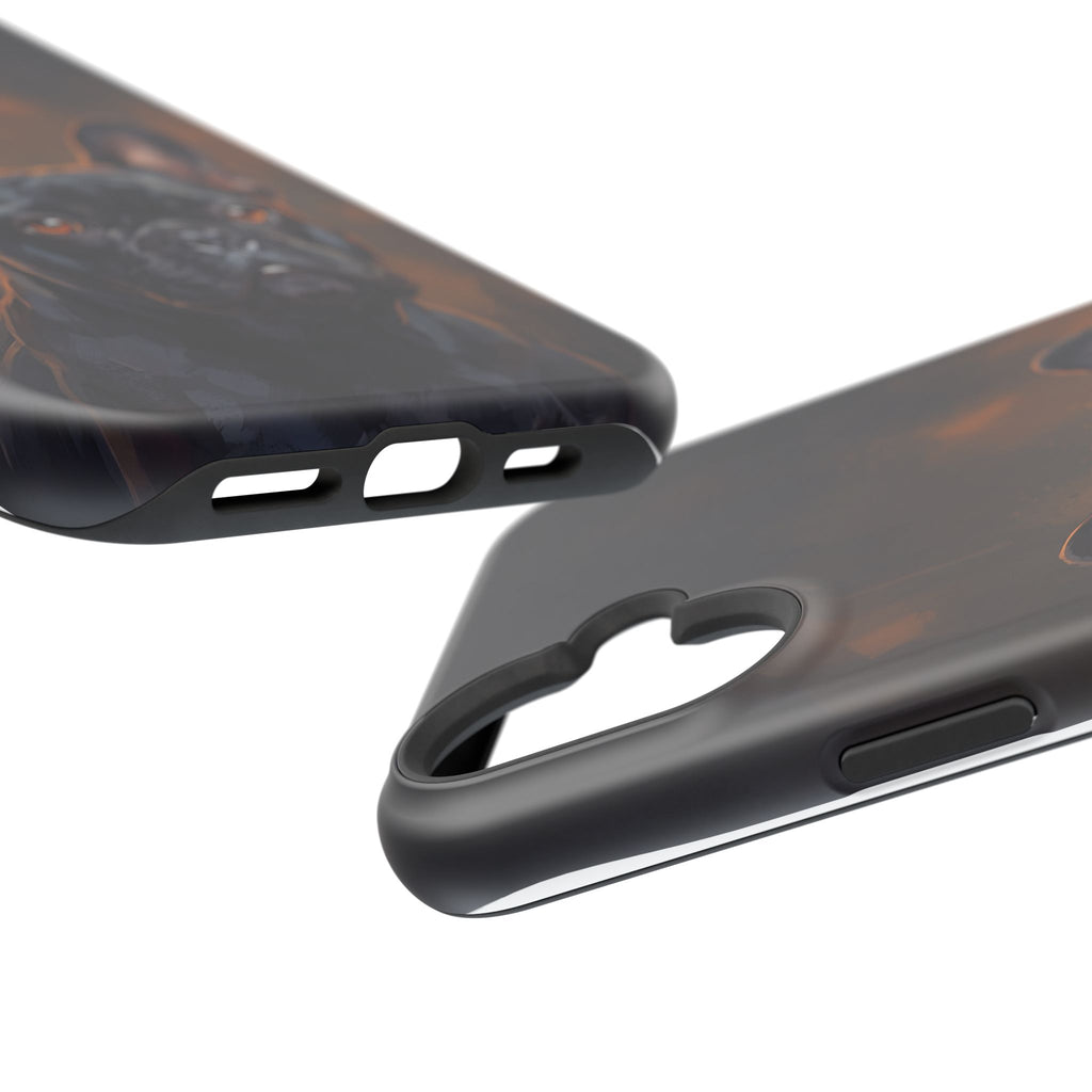 French Bulldog Portrait Phone Case — Impact-Resistant Wireless Charging Cover