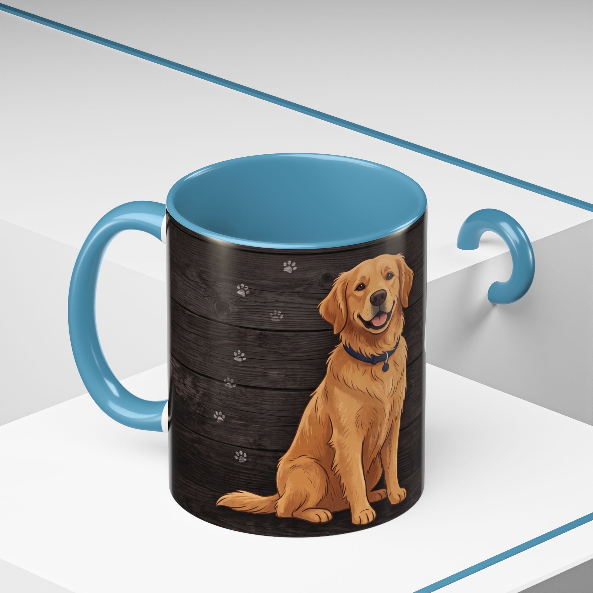 Proud Golden Dad Mug | Golden Retriever Lover Gift | Dog Dad Coffee Mug