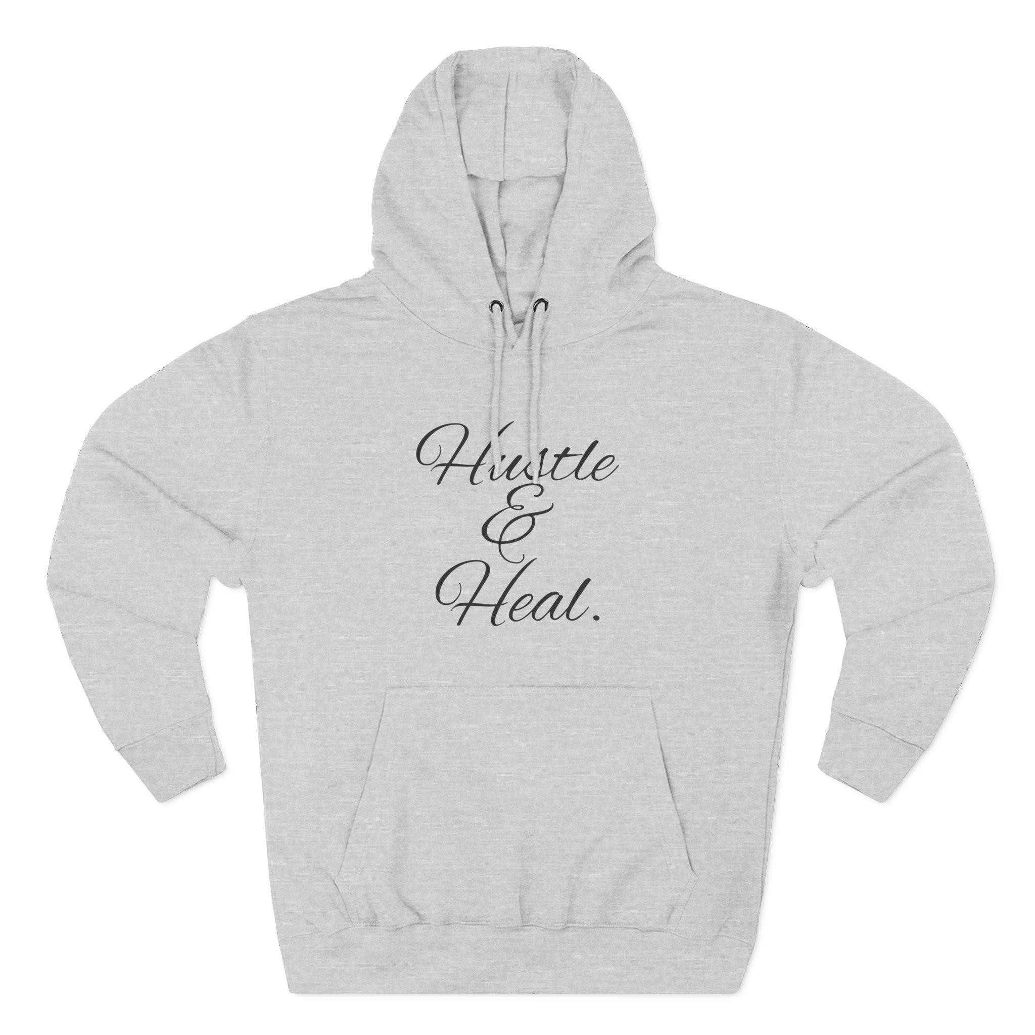 Nurse Hoodie | Hustle and Heal | Unisex Comfortable Pullover for Passionate Nurses and Medical Workers