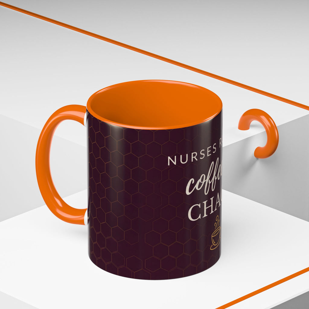 Coffee Mug for Nurses | Nurses run on coffee & chaos | Nurse Appreciation Gift | Gift for Her