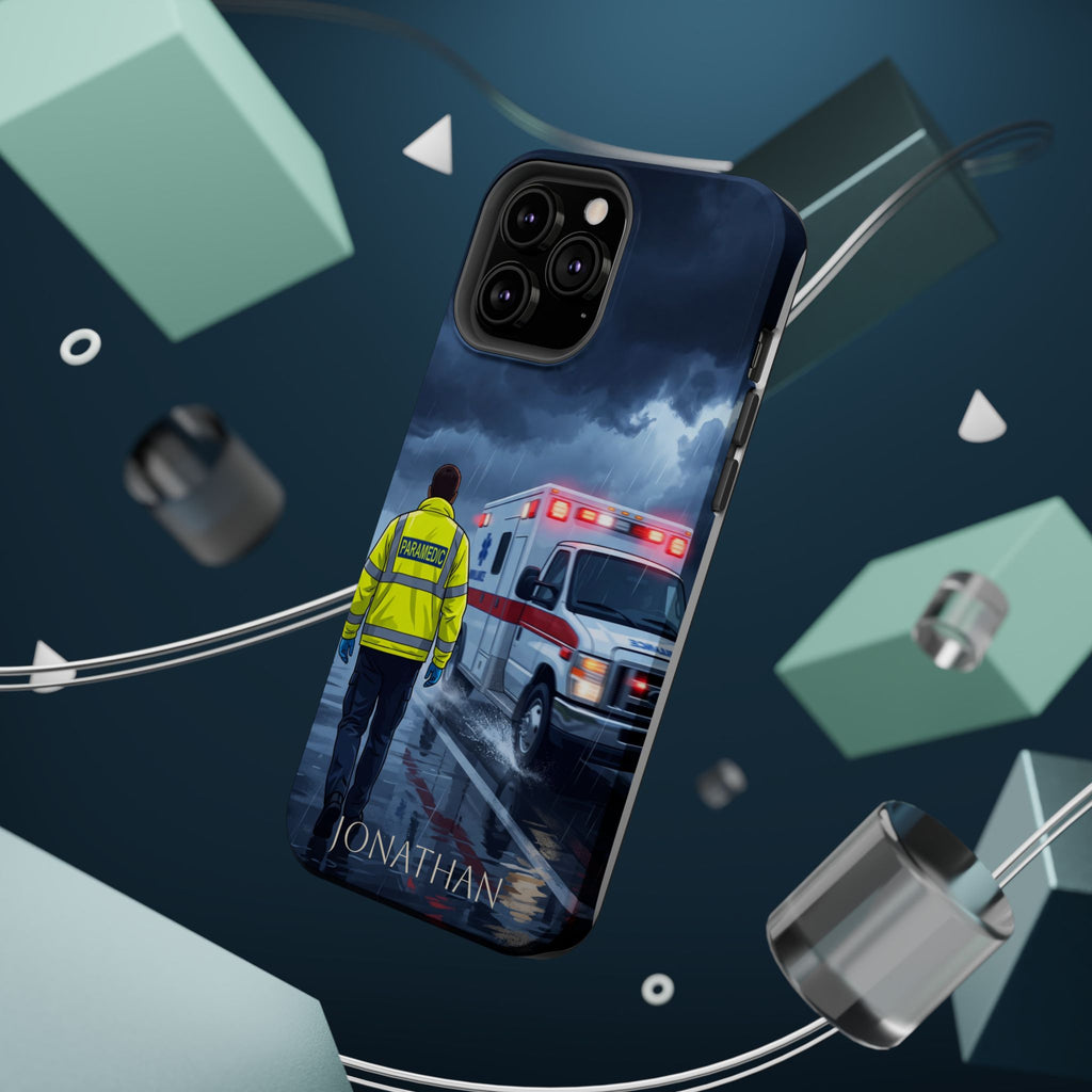 Personalized EMS Storm Phone Case — Wireless Charging Cover