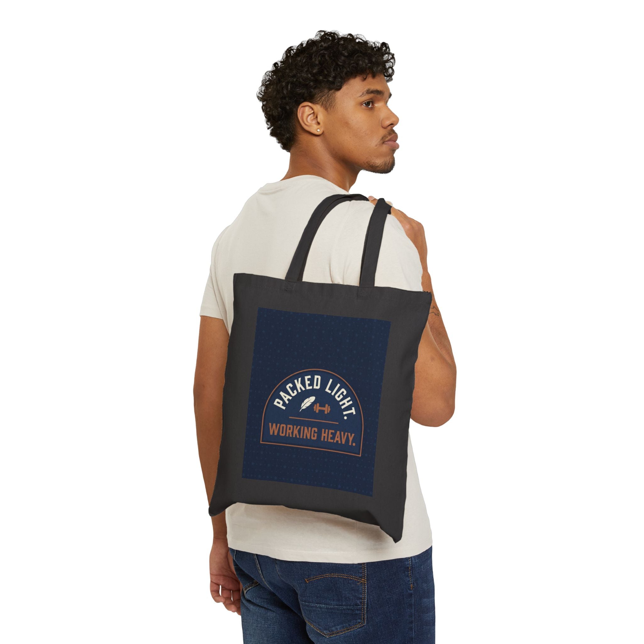 Nurse Tote Bag – Packed light working heavy – Cotton Canvas Tote Bag for Nurses