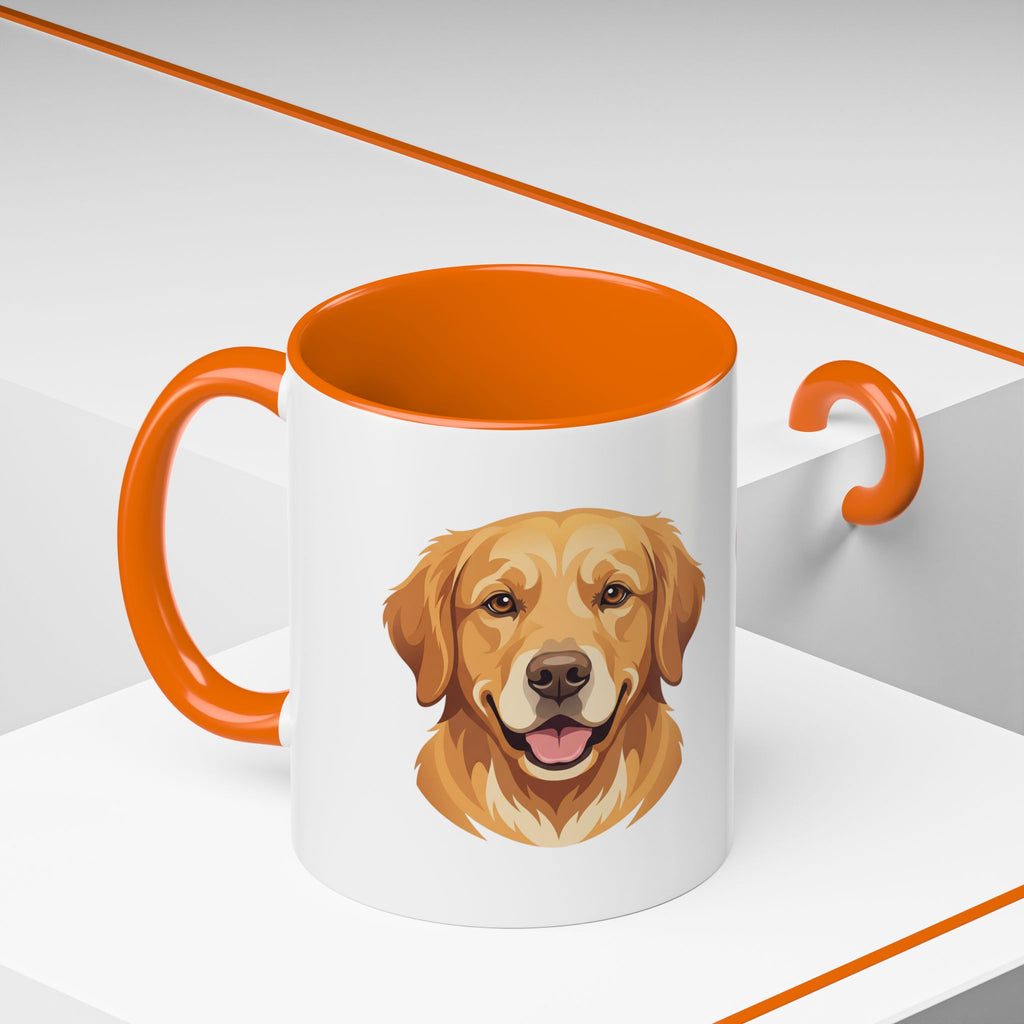 Personalized Golden Retriever Mug | Custom Name & Message Dog Lover Coffee Mug