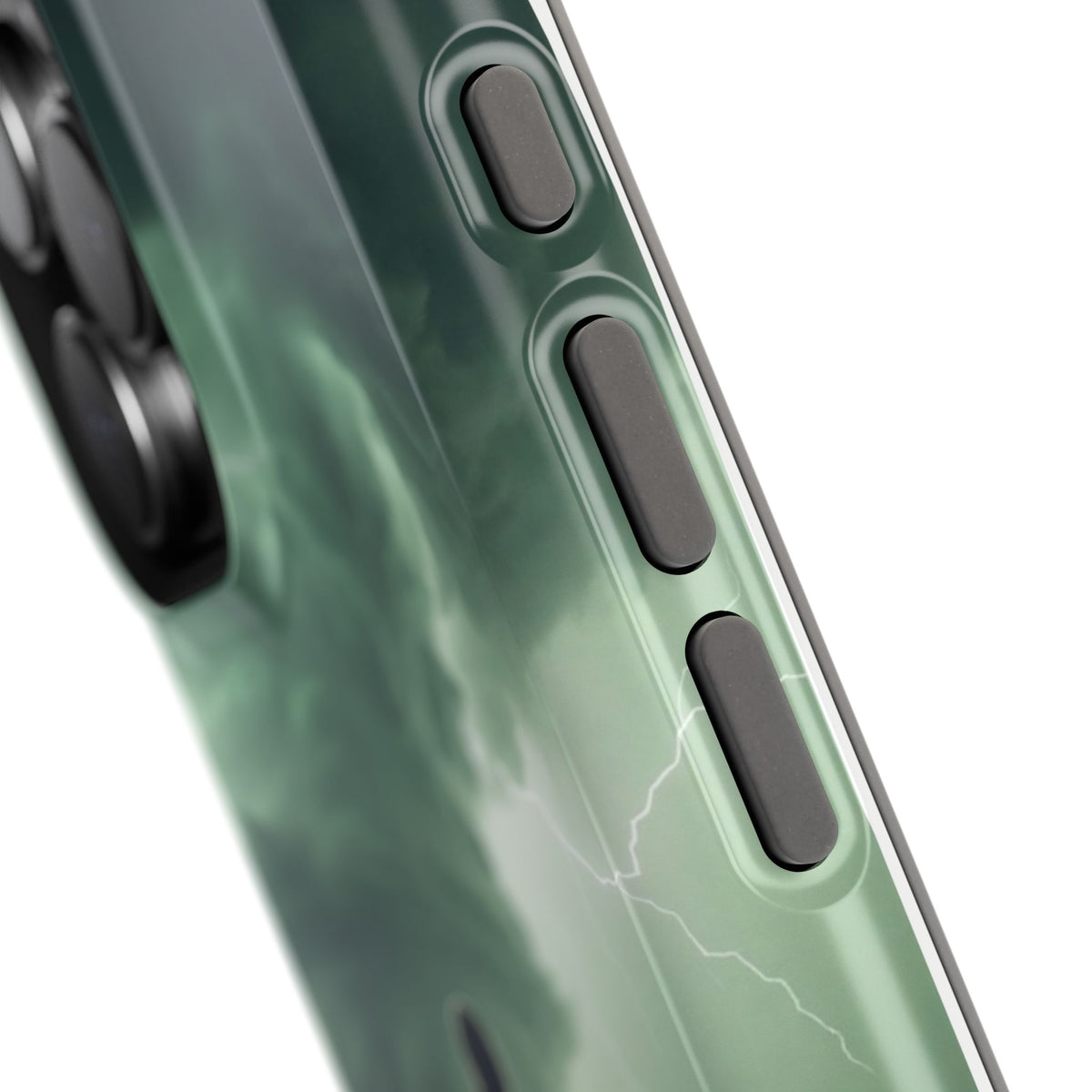 EMS Green Storm Phone Case — Magnetic Wireless Charging Cover