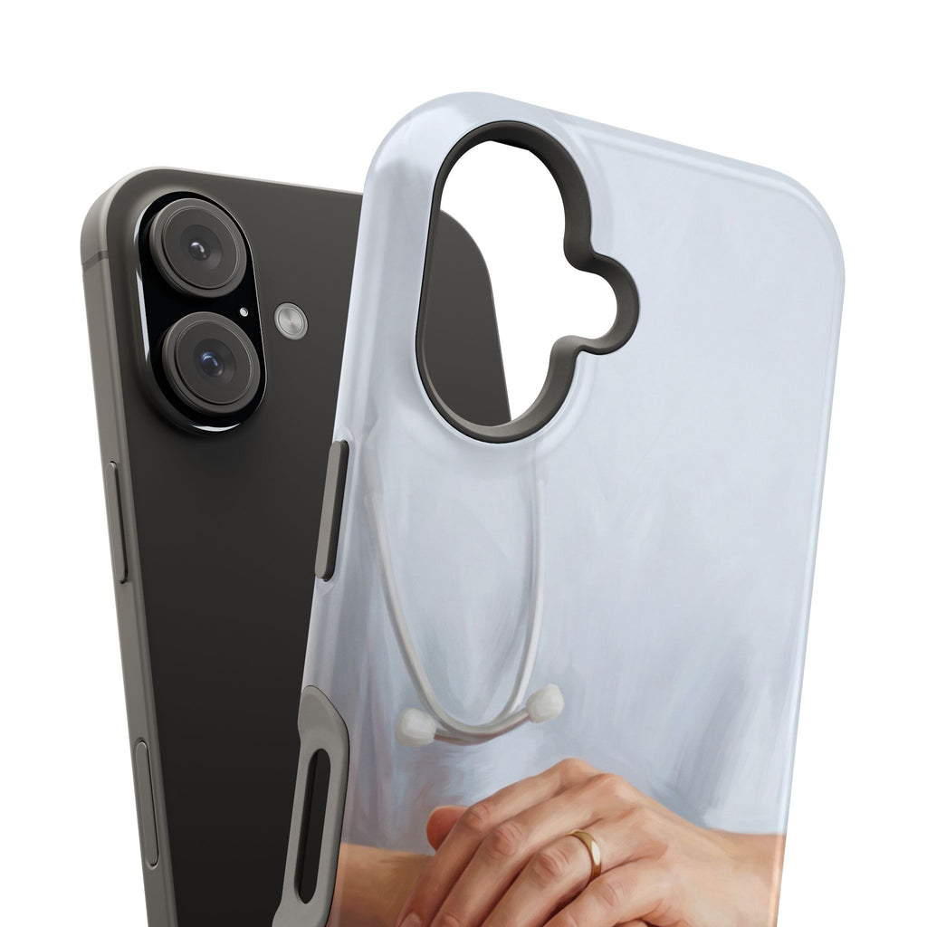 Impact-Resistant Phone Case — Caring Hands Wireless Charging Cover