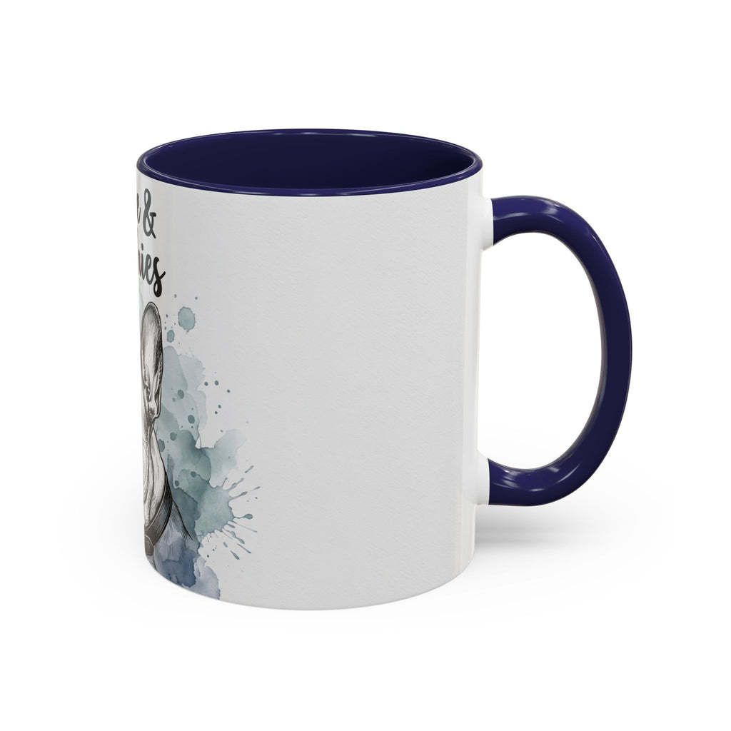 Coffee & Frenchies Mug | French Bulldog Lover Gift | Watercolor Dog Mug