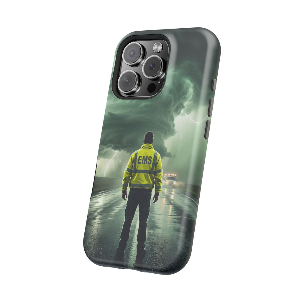 EMS Green Storm Phone Case — Magnetic Wireless Charging Cover