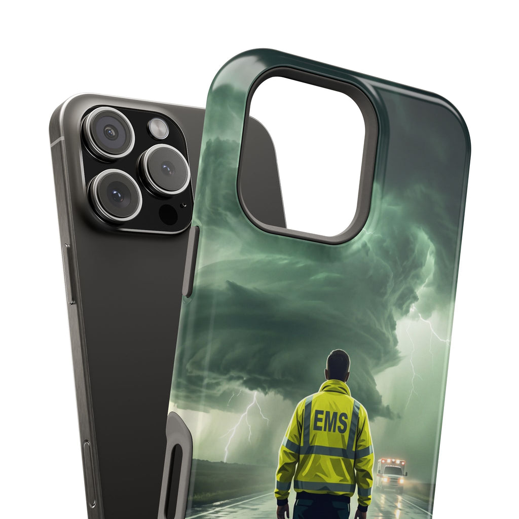 EMS Green Storm Phone Case — Magnetic Wireless Charging Cover