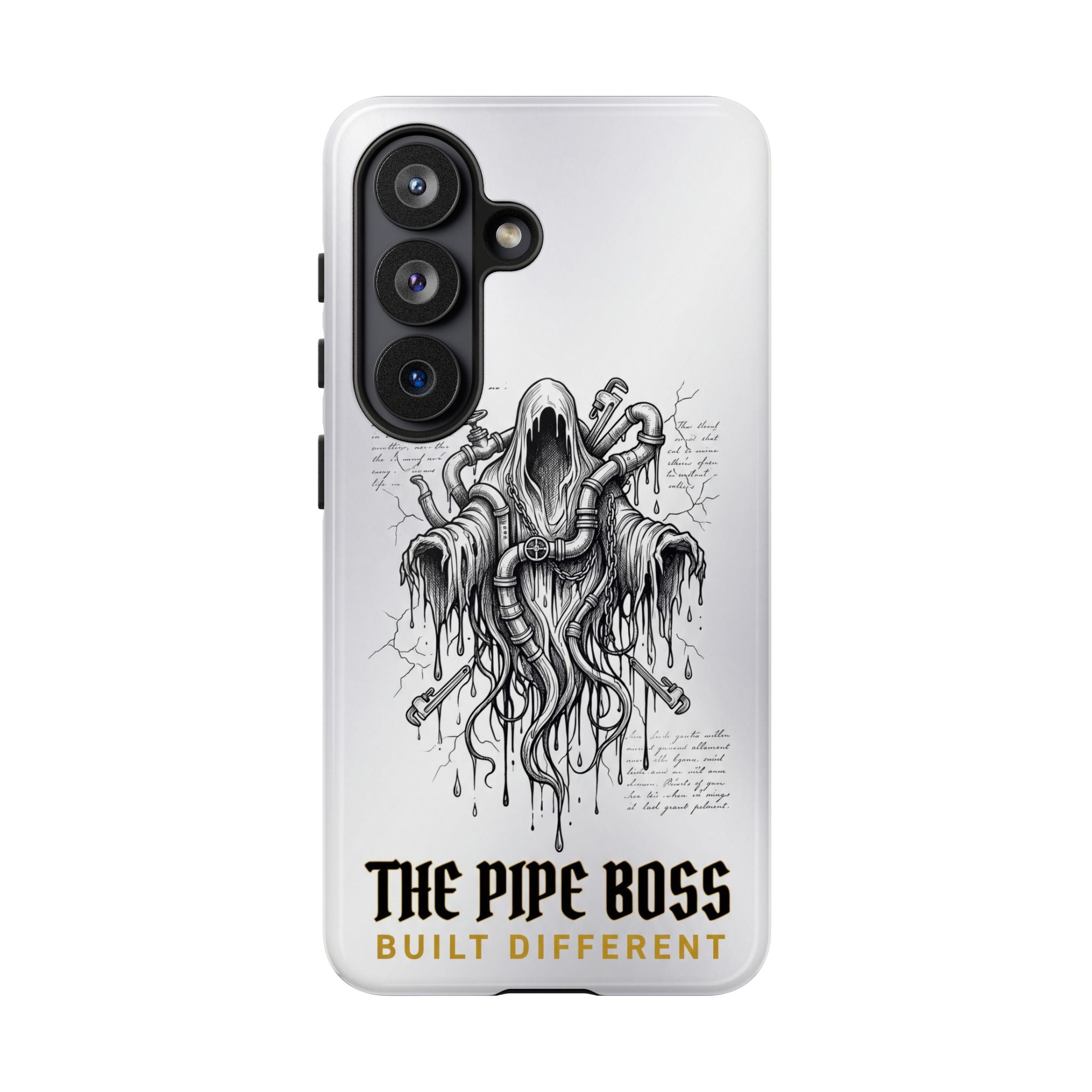 The Pipe Boss Gothic Plumber Phone Case - Samsung & iPhone Series