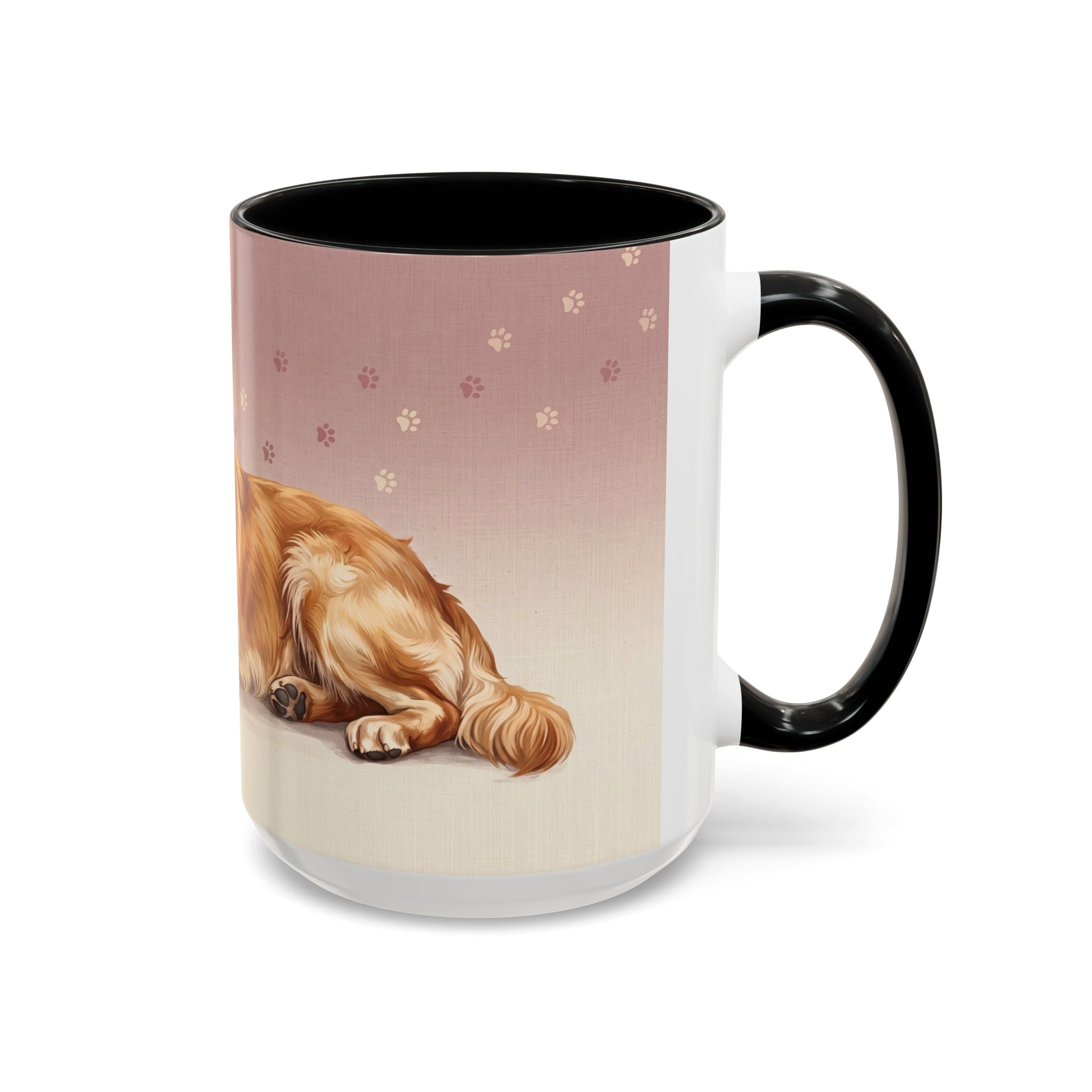 Golden Retriever Lying Down Mug | Golden Retriever Lover Gift | Cute Dog Coffee Mug