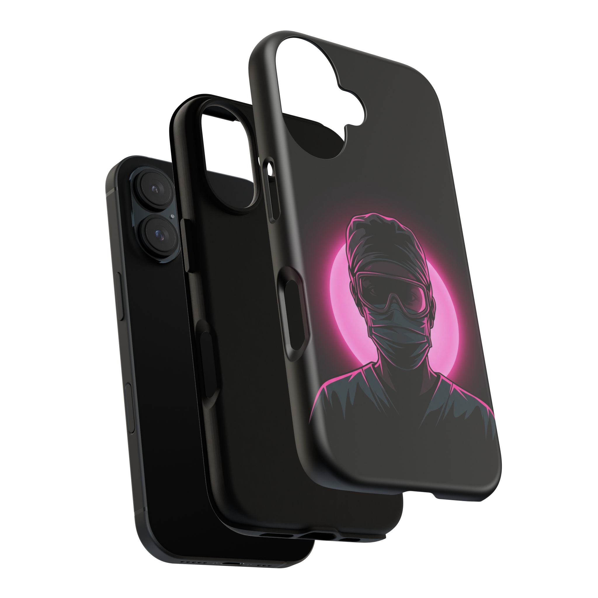 Nurse Neon Silhouette Phone Case - Samsung & iPhone Series