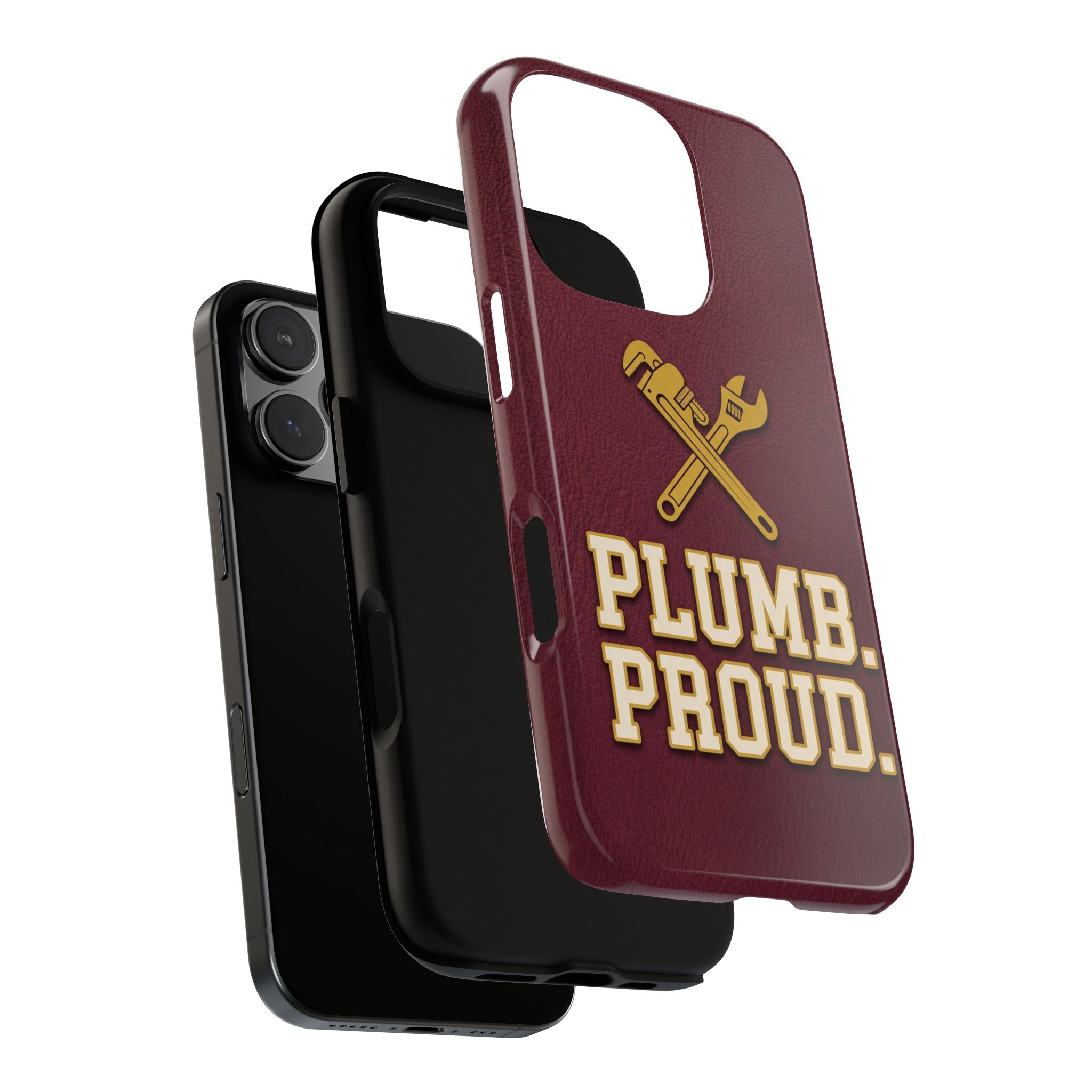 Plumb. Proud. Varsity Print Phone Case - Samsung & iPhone Series
