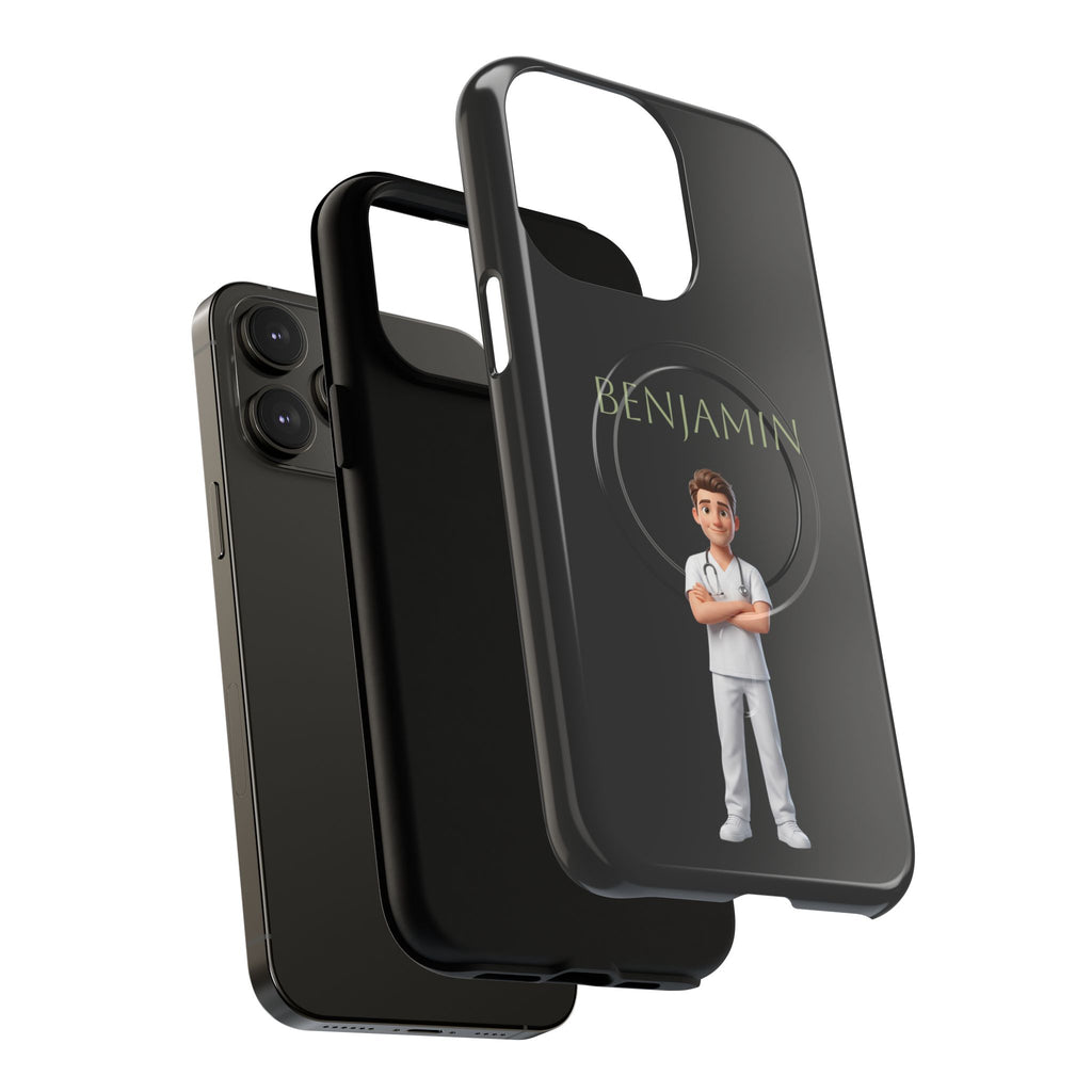 Personalized Nurse Phone Case | MagSafe Compatible, Custom Name iPhone Case