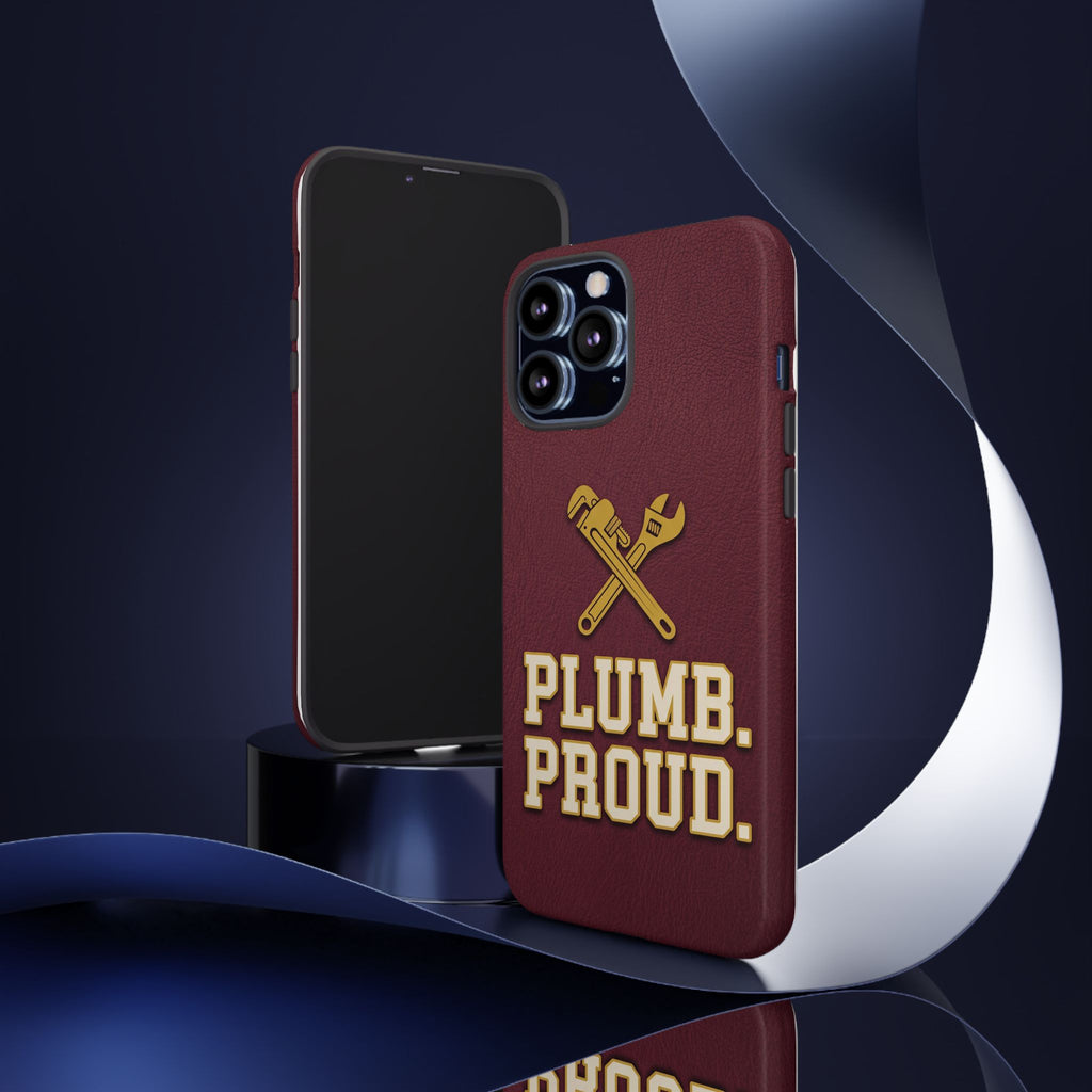 Plumb. Proud. Varsity Print Phone Case - Samsung & iPhone Series