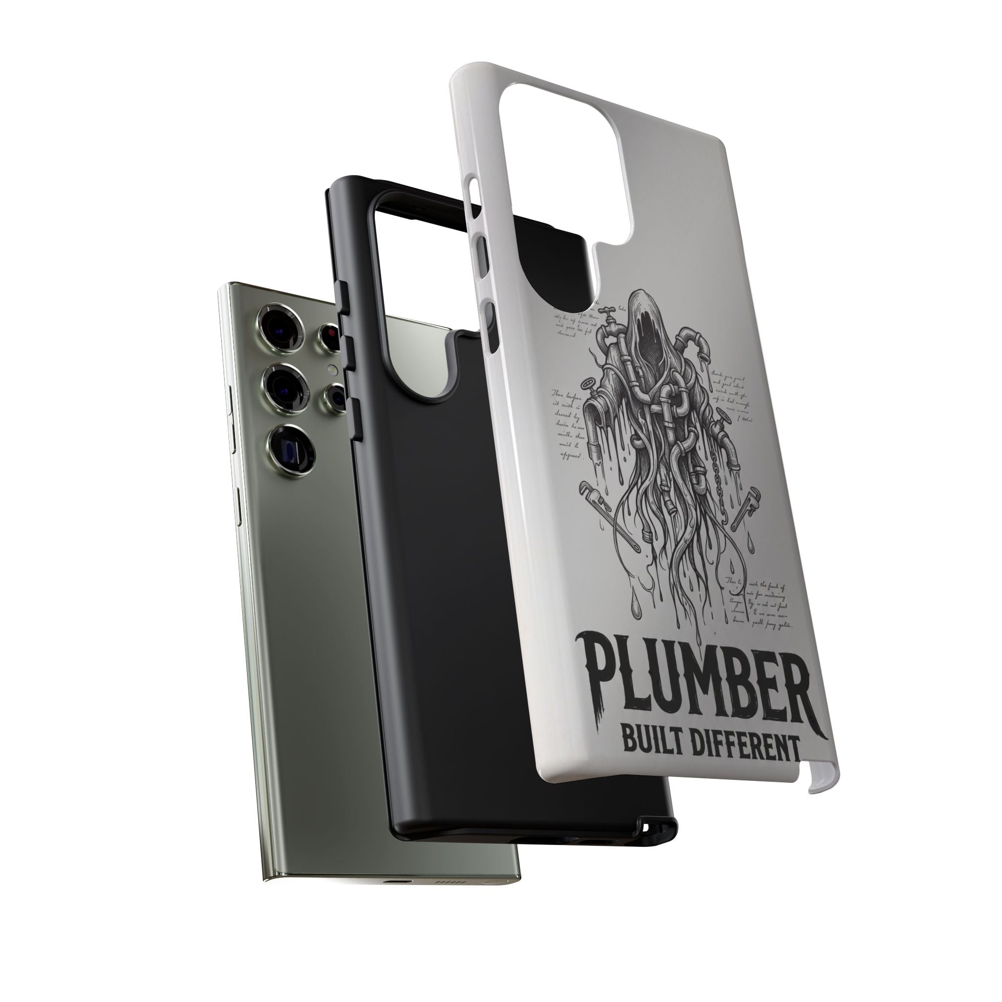 Gothic Pipe Wraith Plumber Phone Case - Samsung & iPhone Series