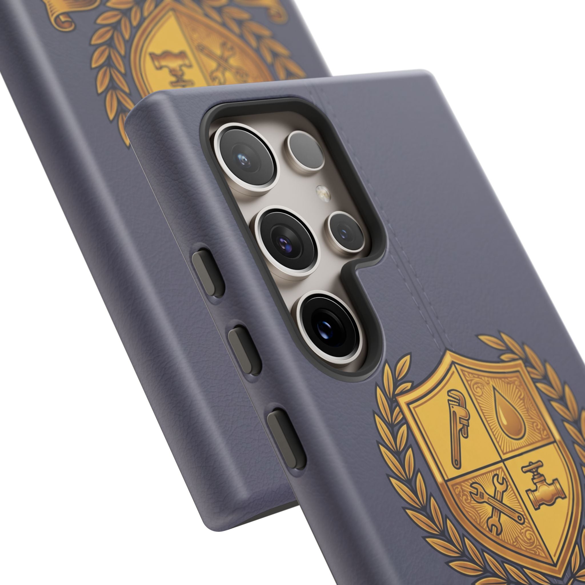 Master Plumber Slate Crest Phone Case - Samsung & iPhone Series
