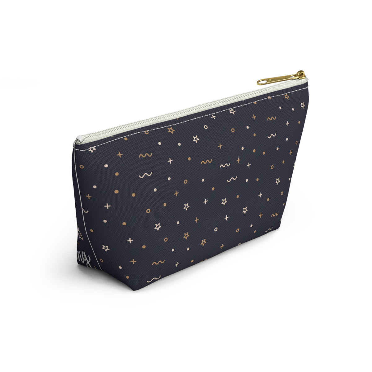 Nursing Boho Quote Accessory Pouch — T-Bottom Zipper Bag
