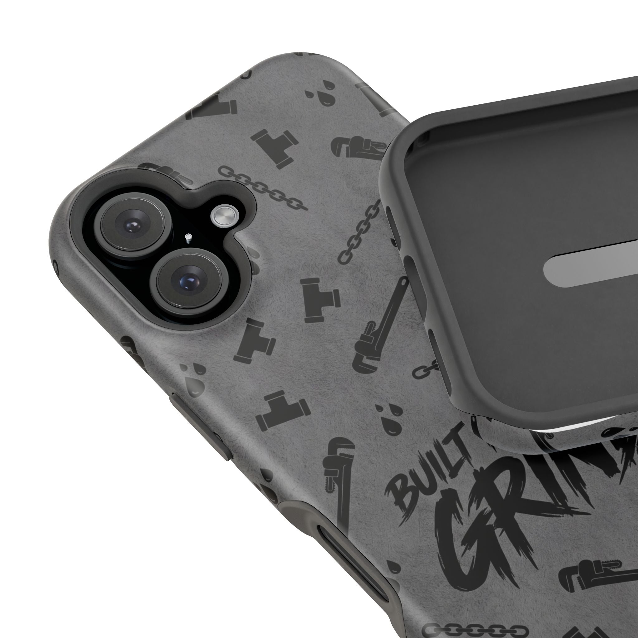 Built for the Grind Phone Case — Plumber Tools Wireless Charging Cover