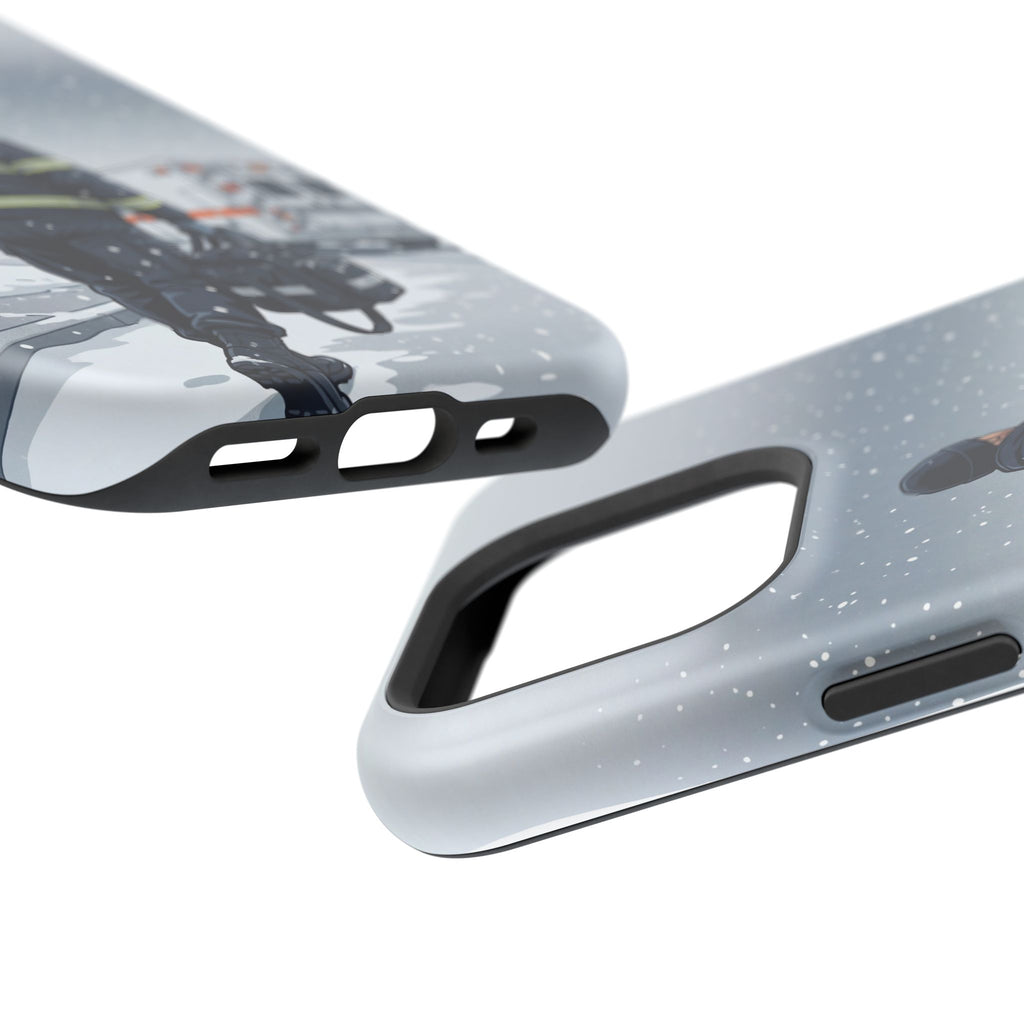 Bold Paramedic/EMT Portrait Phone Case — Magnetic Wireless Charging Cover