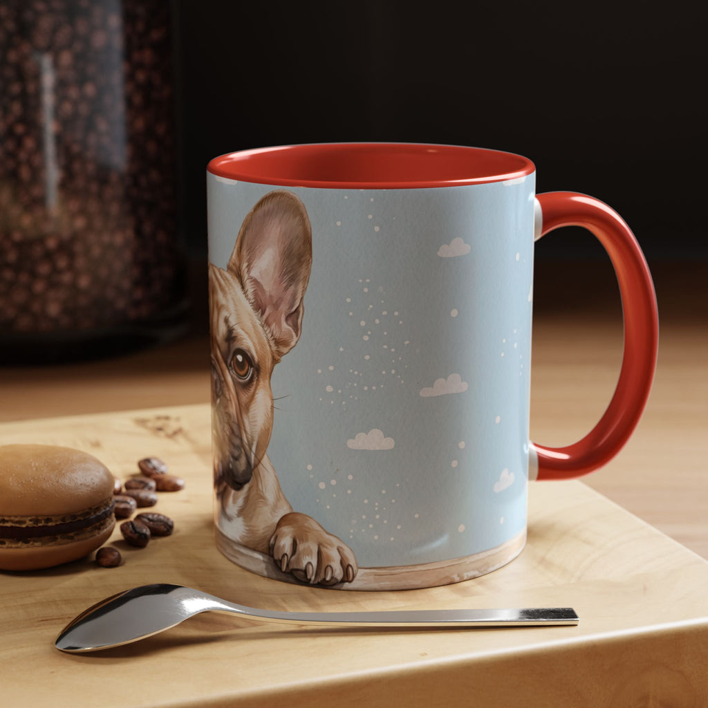 Cute Frenchie Mug | French Bulldog Lover Gift | Dog Coffee Mug