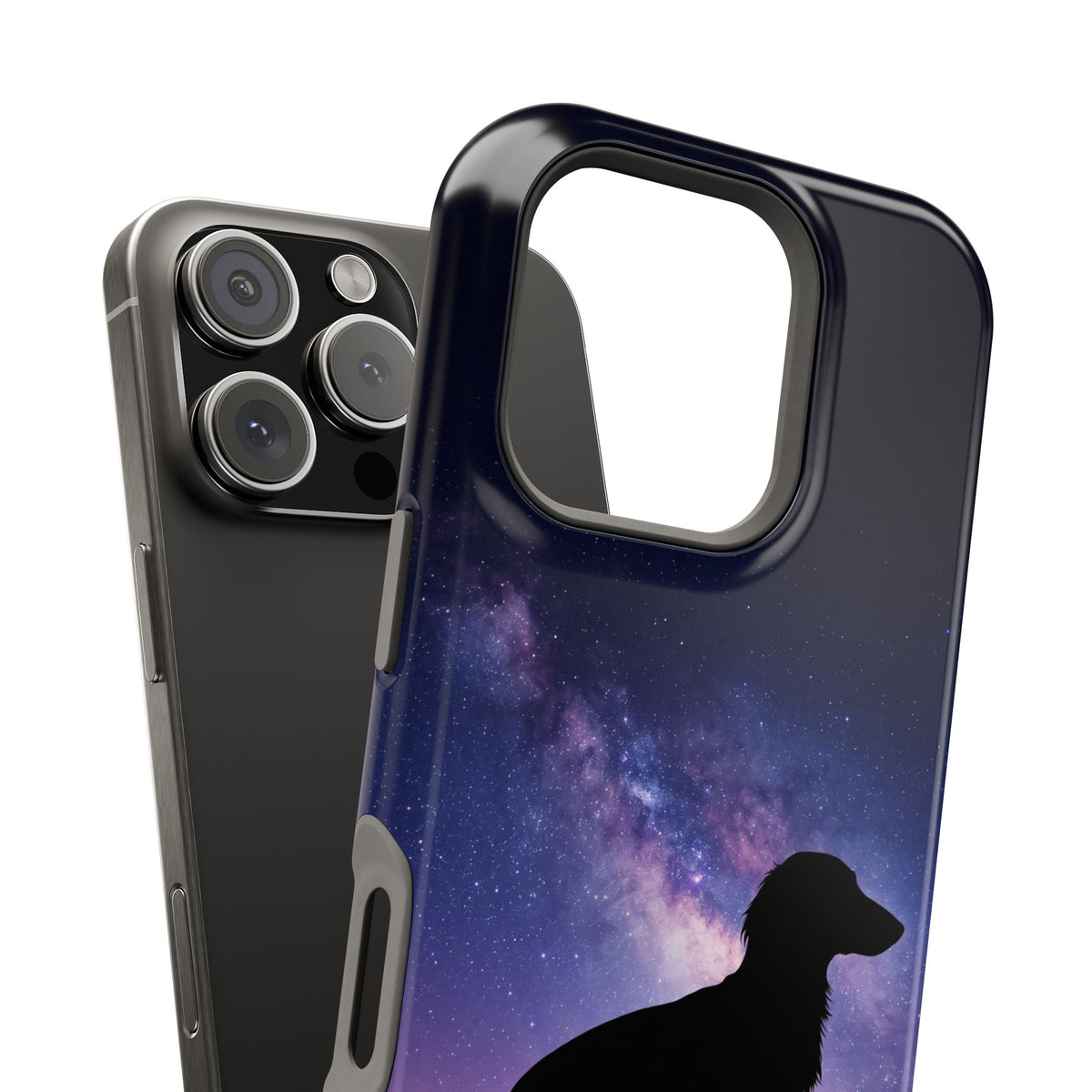 Personalized Dachshund Starry Night Phone Case — Wireless Charging Cover