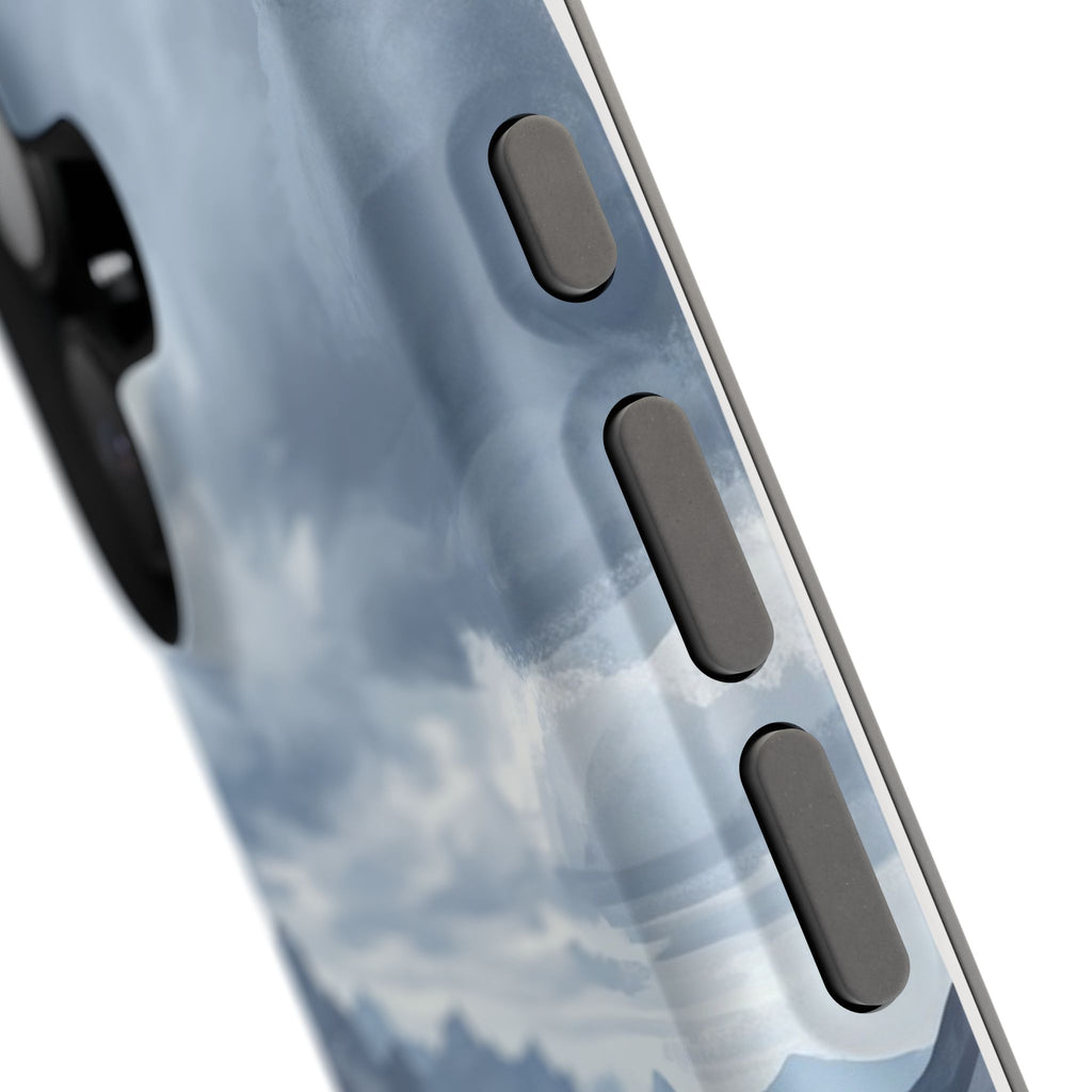 Personalized French Bulldog Mountain Valley Phone Case — Wireless Charging Cover