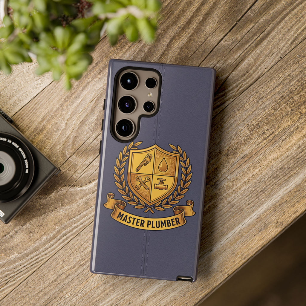 Master Plumber Slate Crest Phone Case - Samsung & iPhone Series